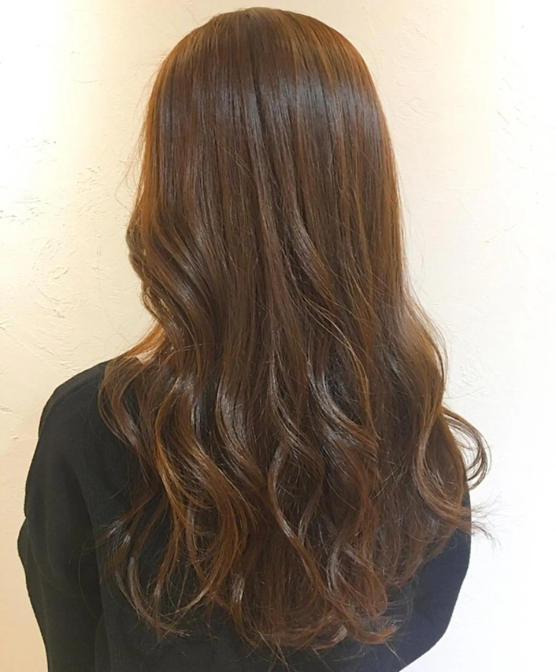 ロング カラー ブラウンカラー NEWI 京橋 【yoko】のヘアスタイル