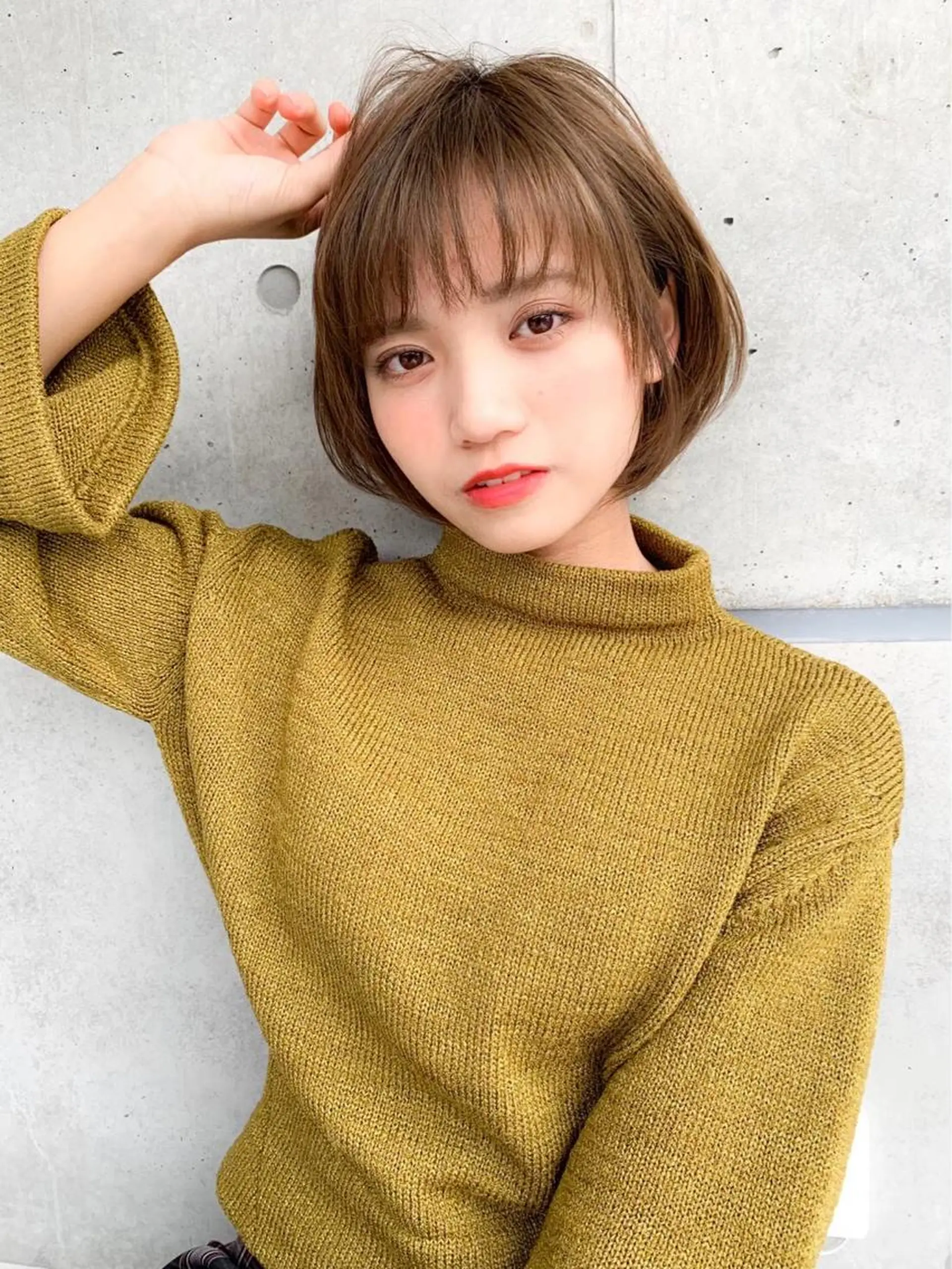 カラー EGO所属・EGO Top stylistのヘアスタイル