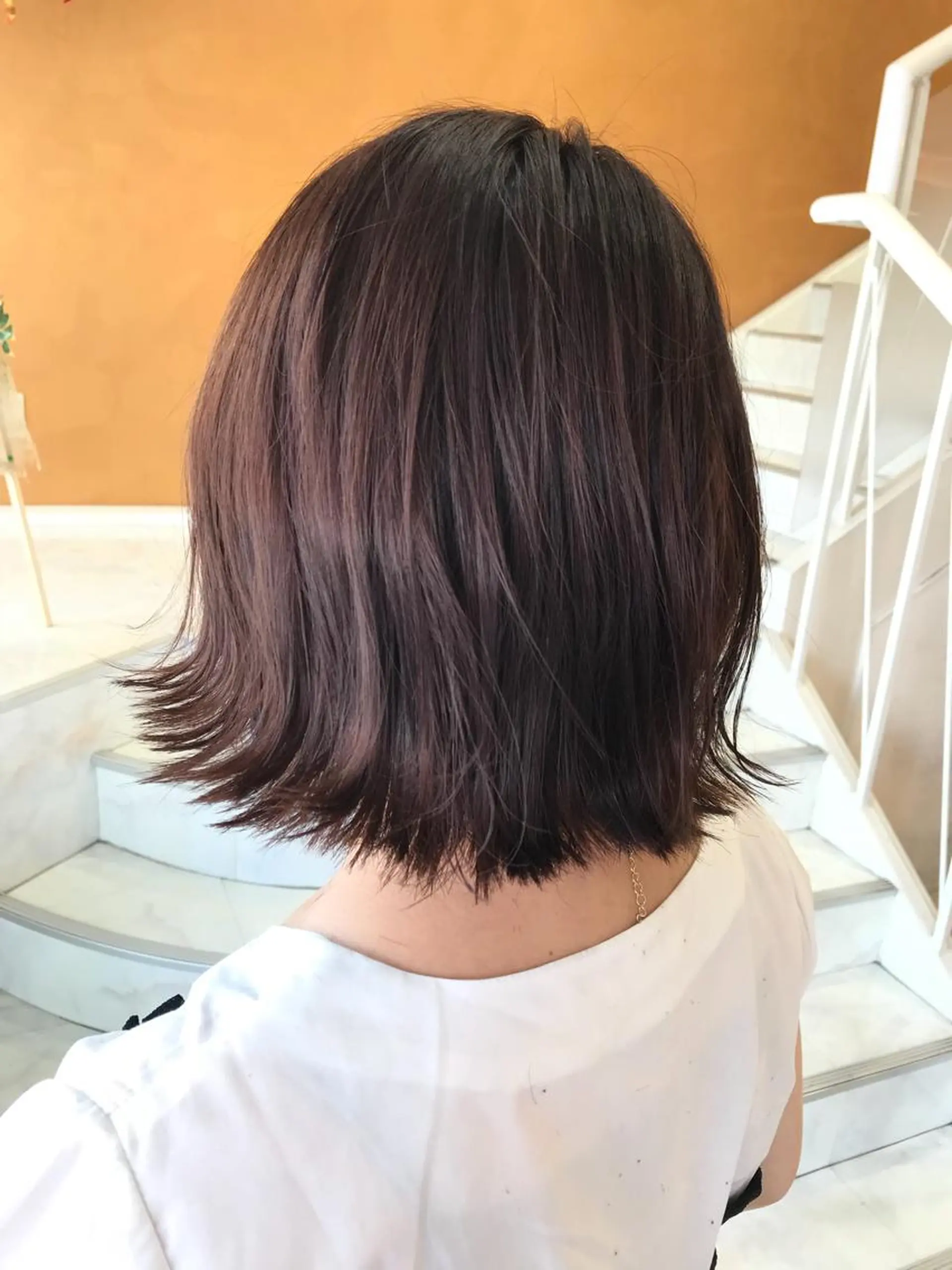 ショート カラー 西 めぐみのヘアスタイル