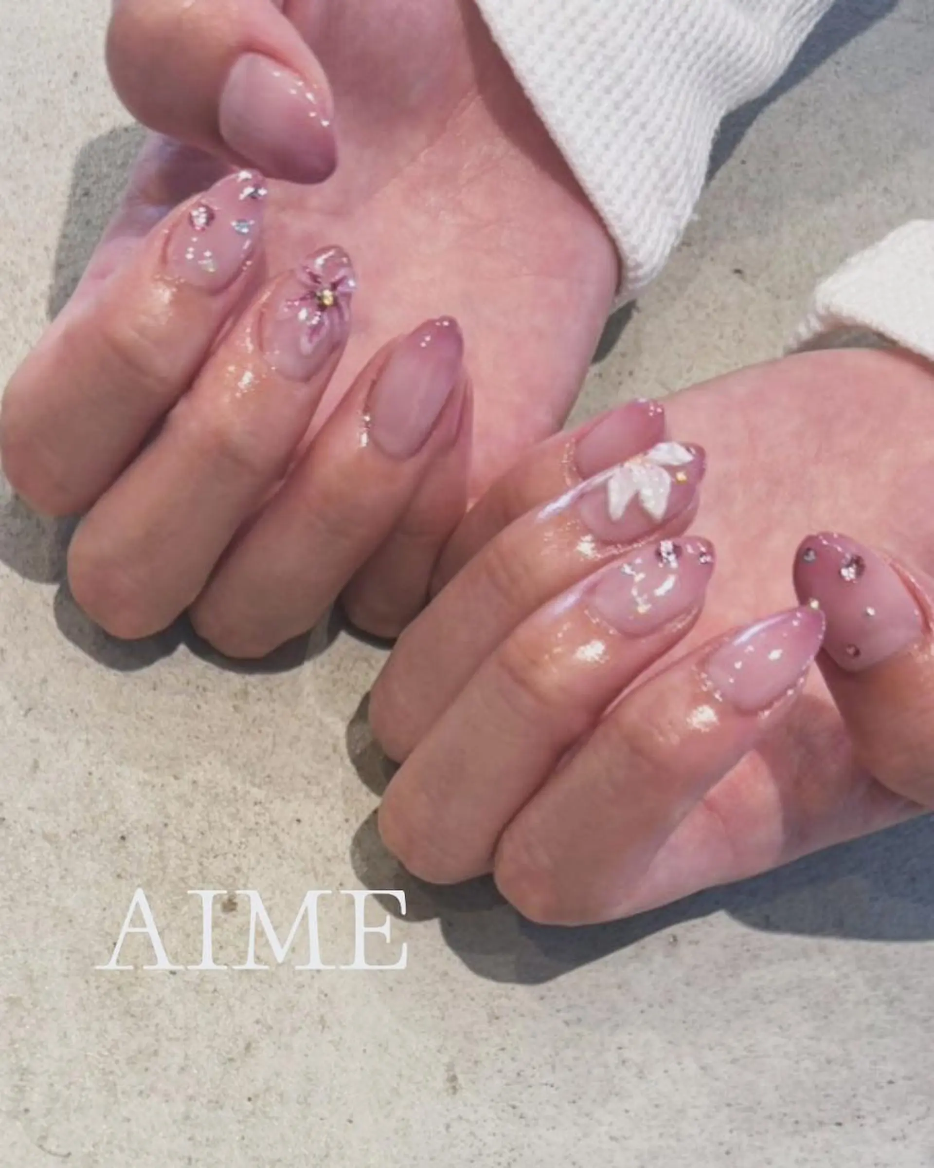 ネイル ハンドネイル AIME （momo）のネイルデザイン