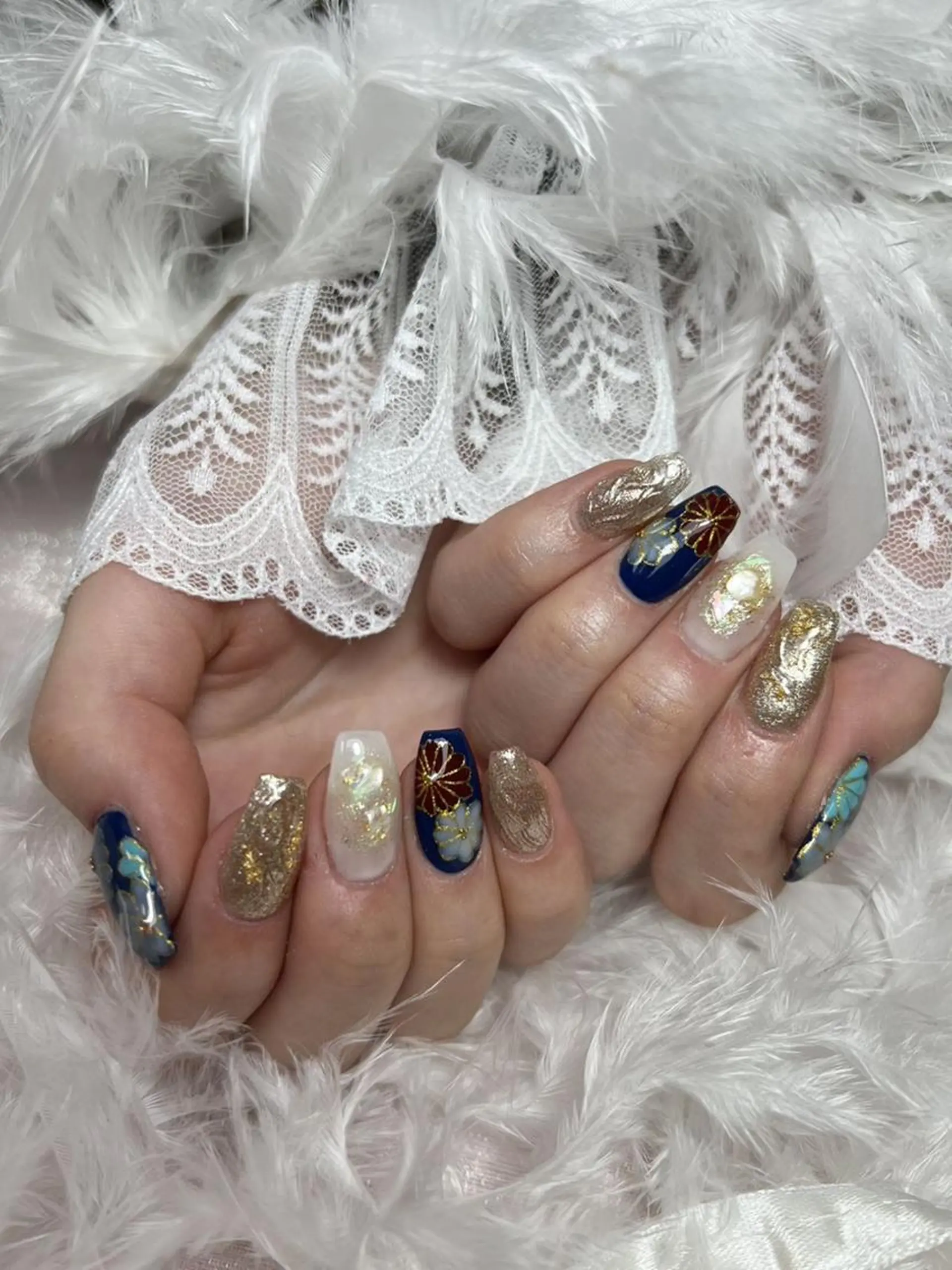 ネイル ハンドネイル ハンドケア DEMAIN- 🕊️研修のネイルデザイン