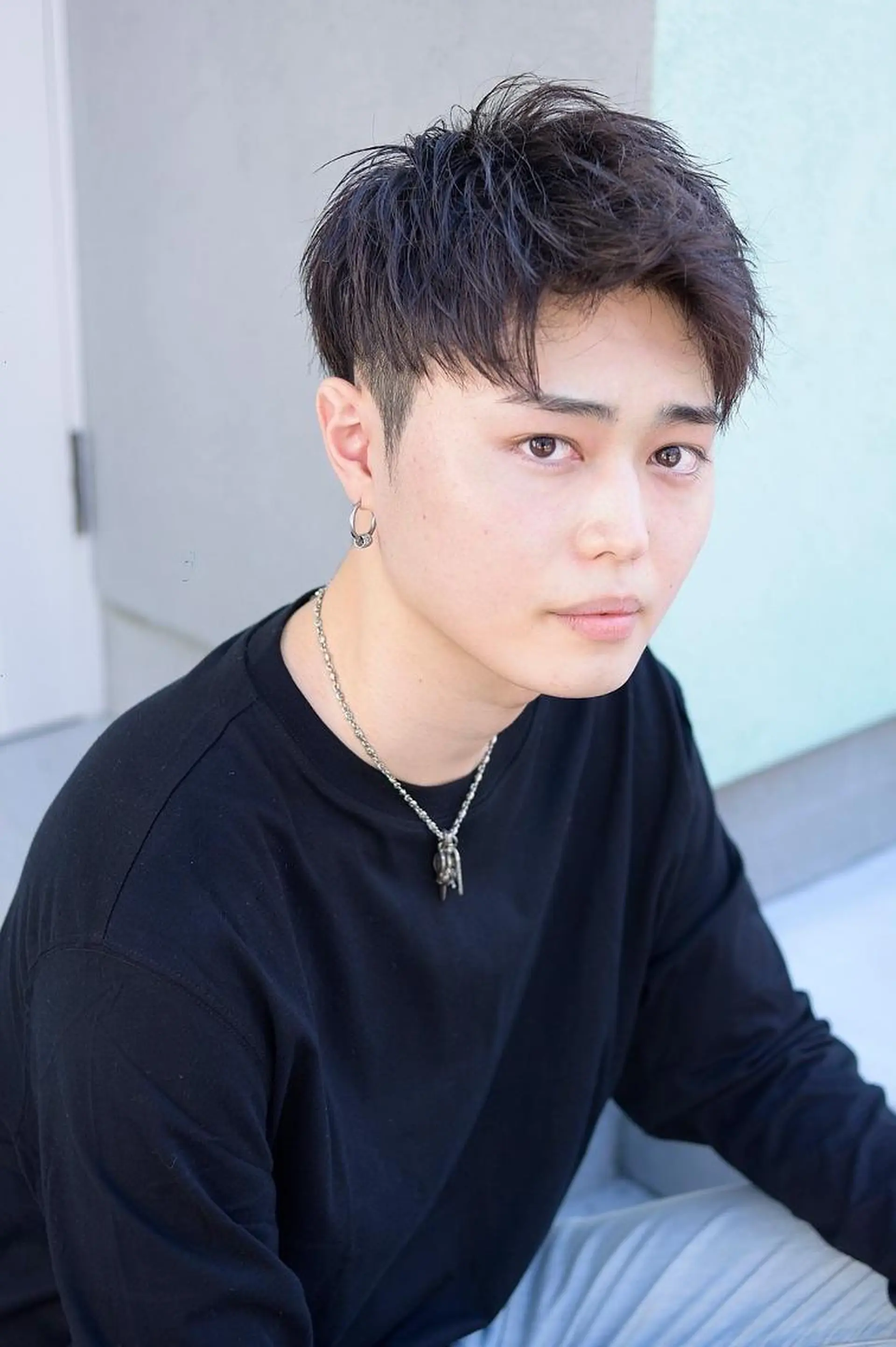 ミディアム UP-PU ART  HAIRのヘアスタイル