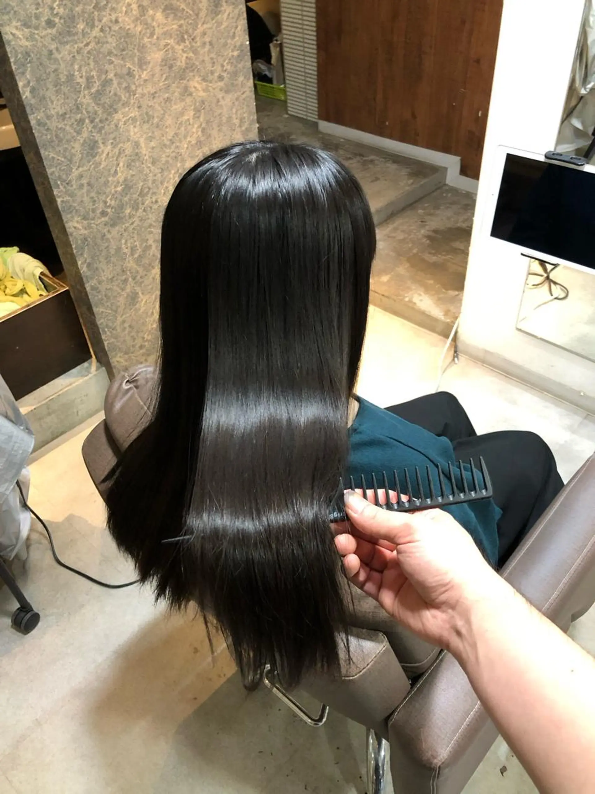 ロング 髪質改善 木村 幸浩のヘアスタイル