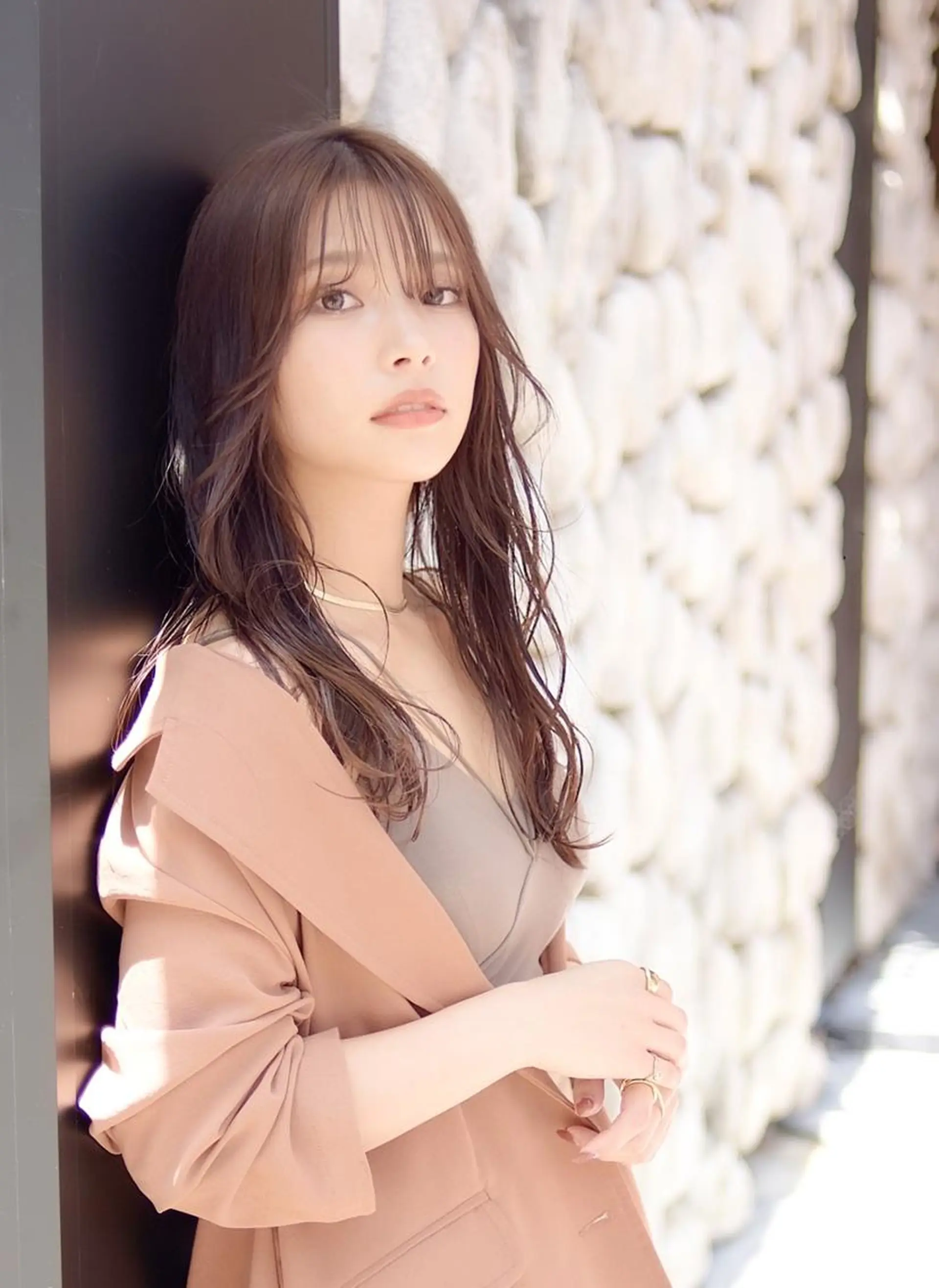 カラー セミロング ba_boo 福岡店のヘアスタイル