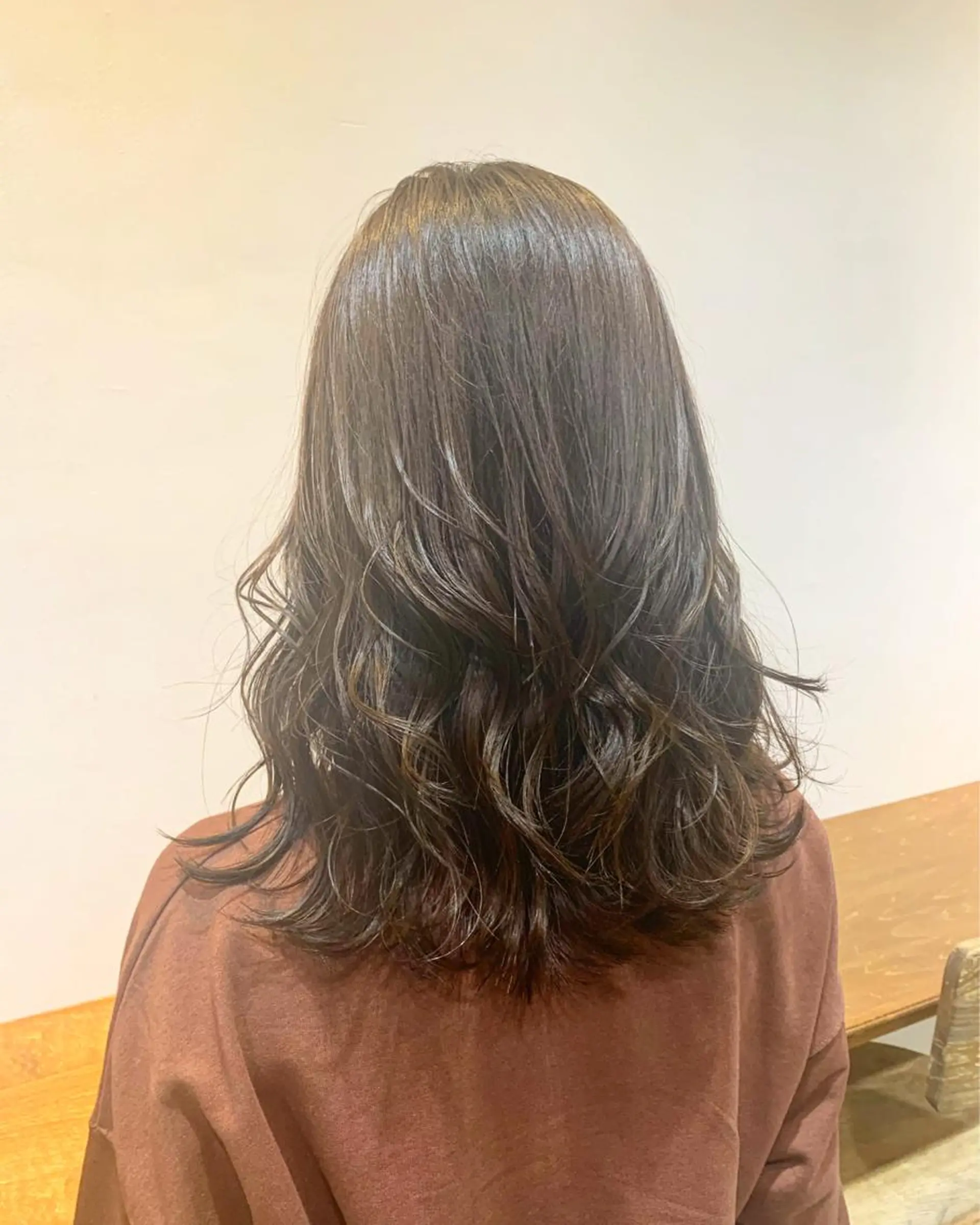 ミディアム ハイトーン/レイヤー 💜Akaneのヘアスタイル