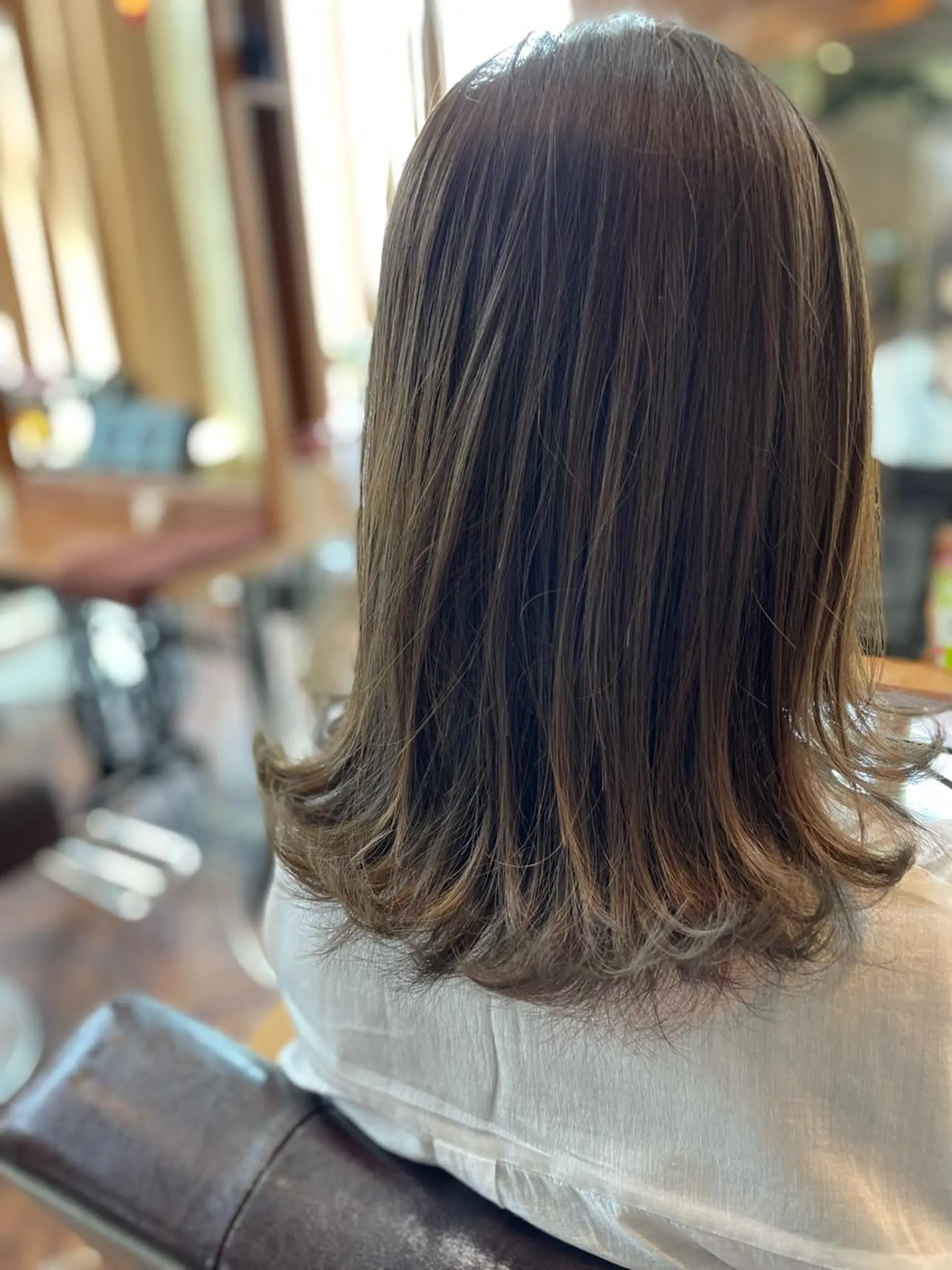 ミディアム 脇田 雄大のヘアスタイル