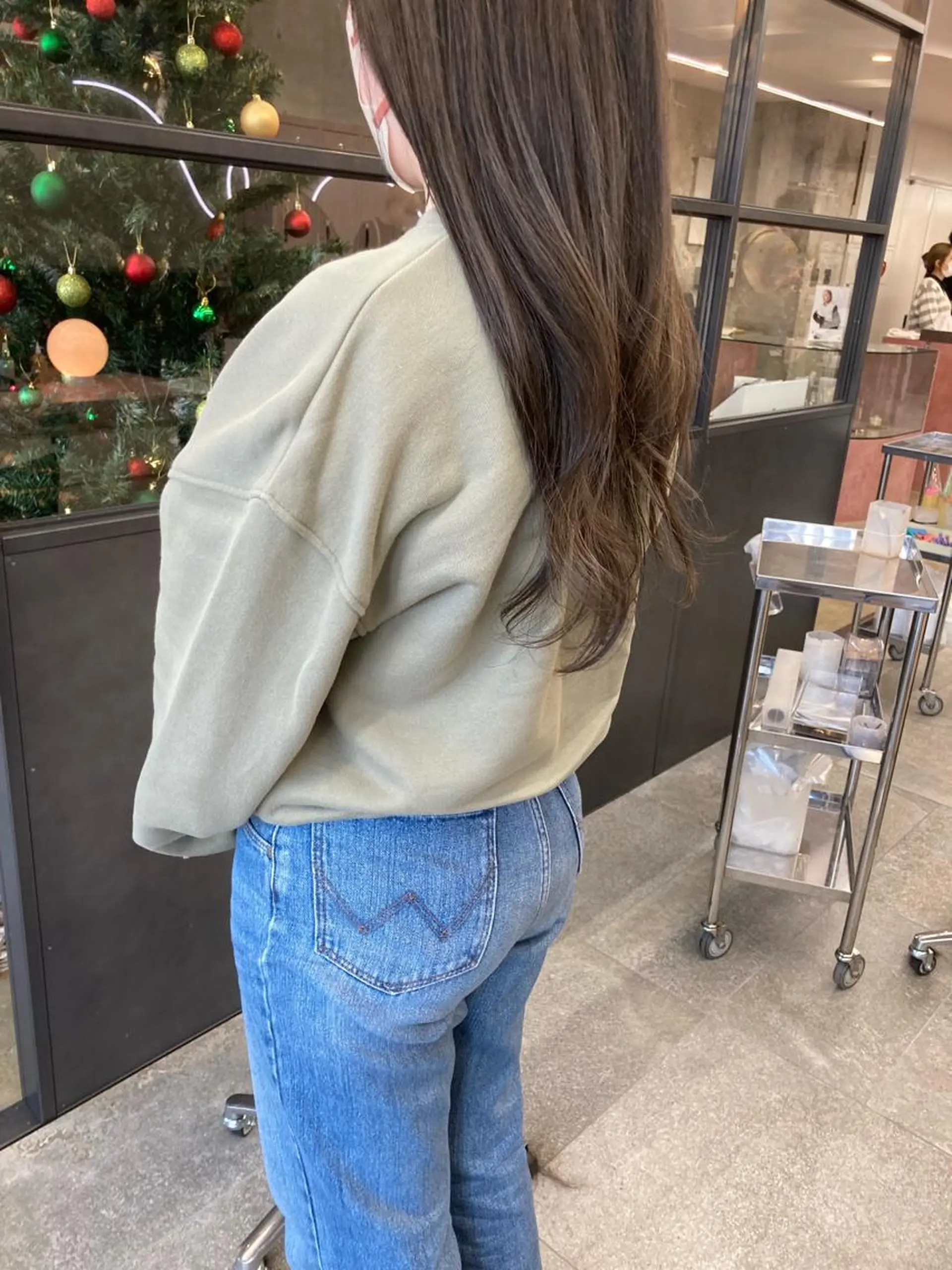 ロング カラー 透明感カラー グレージュ 小木曽智美 /ボブ/ショートのヘアスタイル