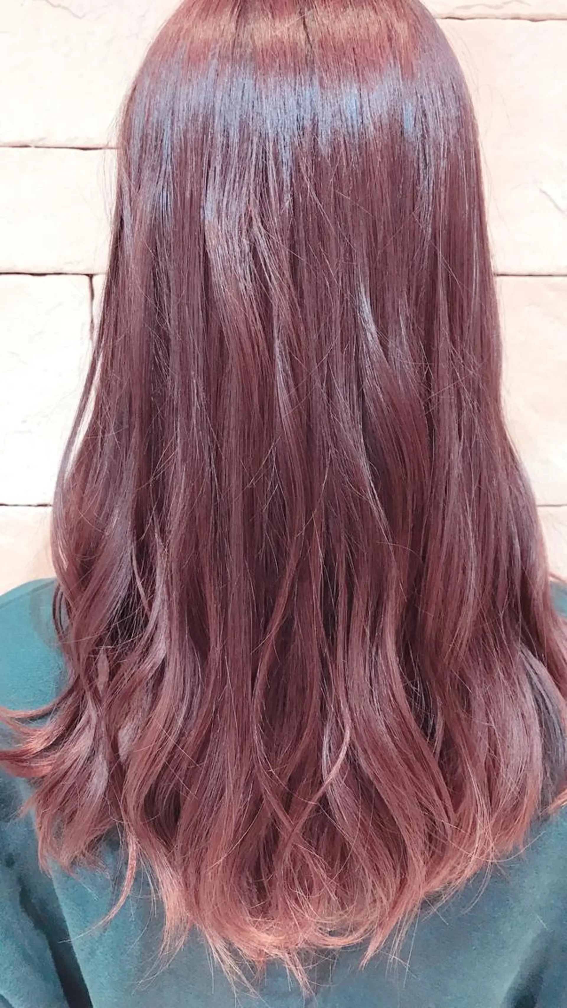 セミロング カラー JUNYA 海外ガールヘアのヘアスタイル