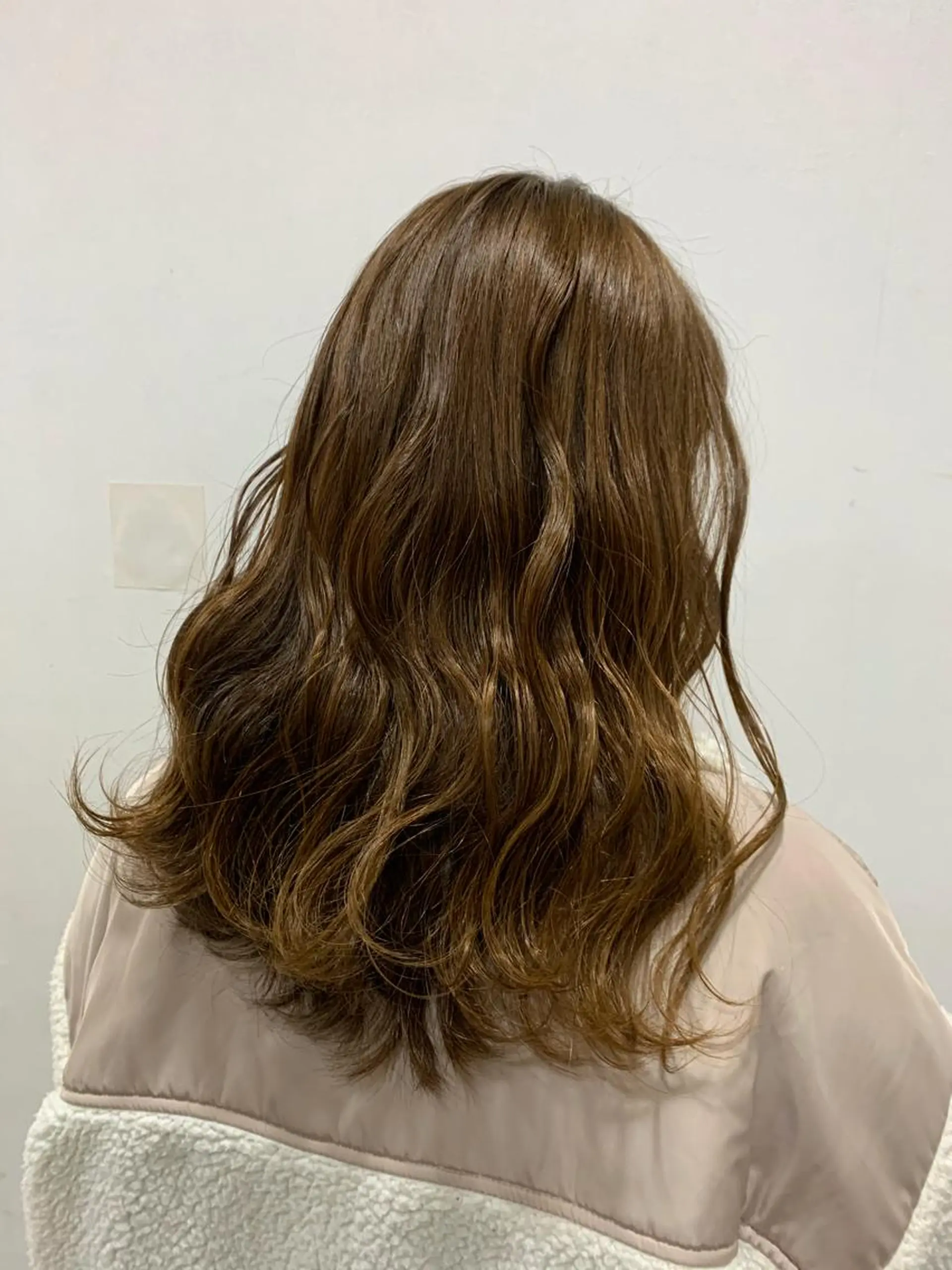 ロング カラー 脱白髪染め美容師 竹内涼乃のヘアスタイル