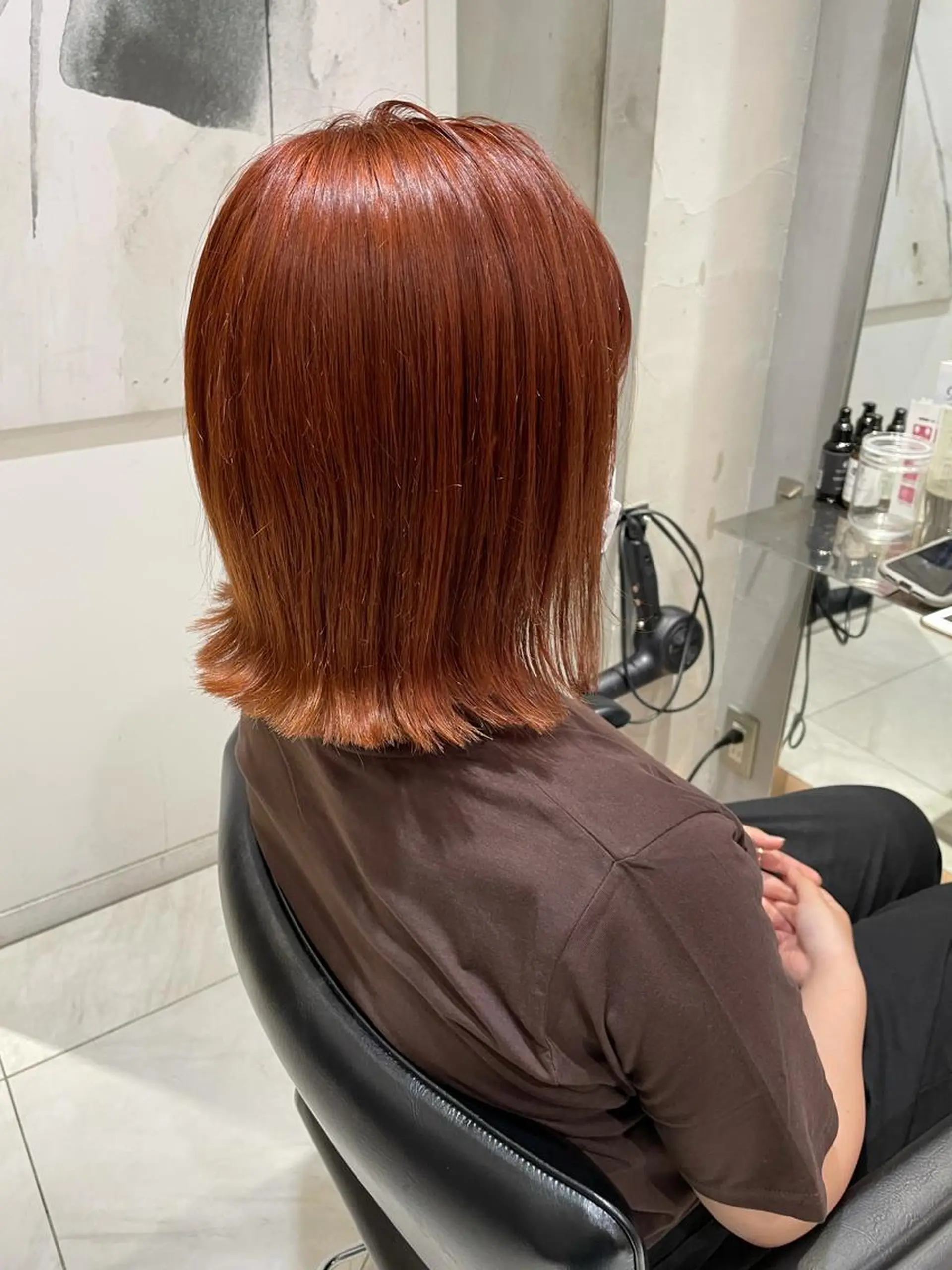 ショート カラー 圧倒的透明感カラー nana🦕のヘアスタイル