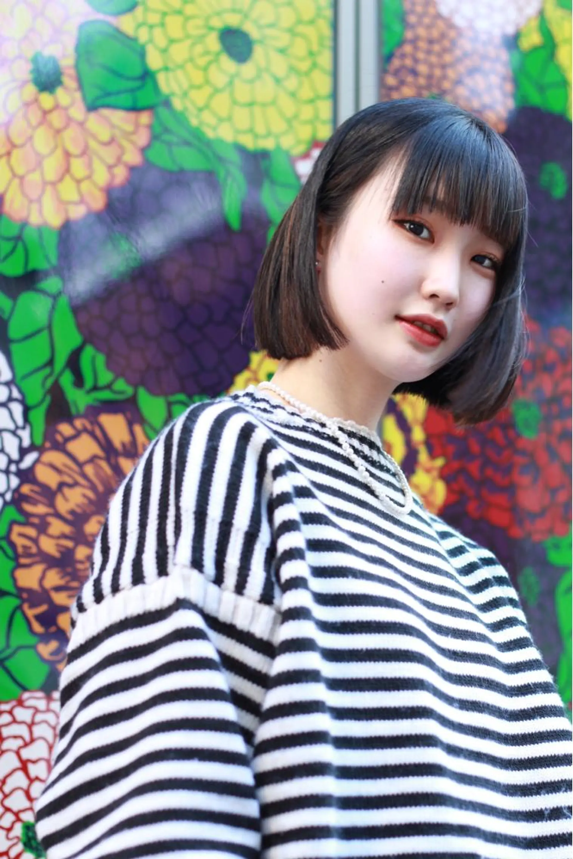 ショート パーマ カット 縮毛矯正 トリートメント 💙美髪救世主💙 関華蓮のヘアスタイル