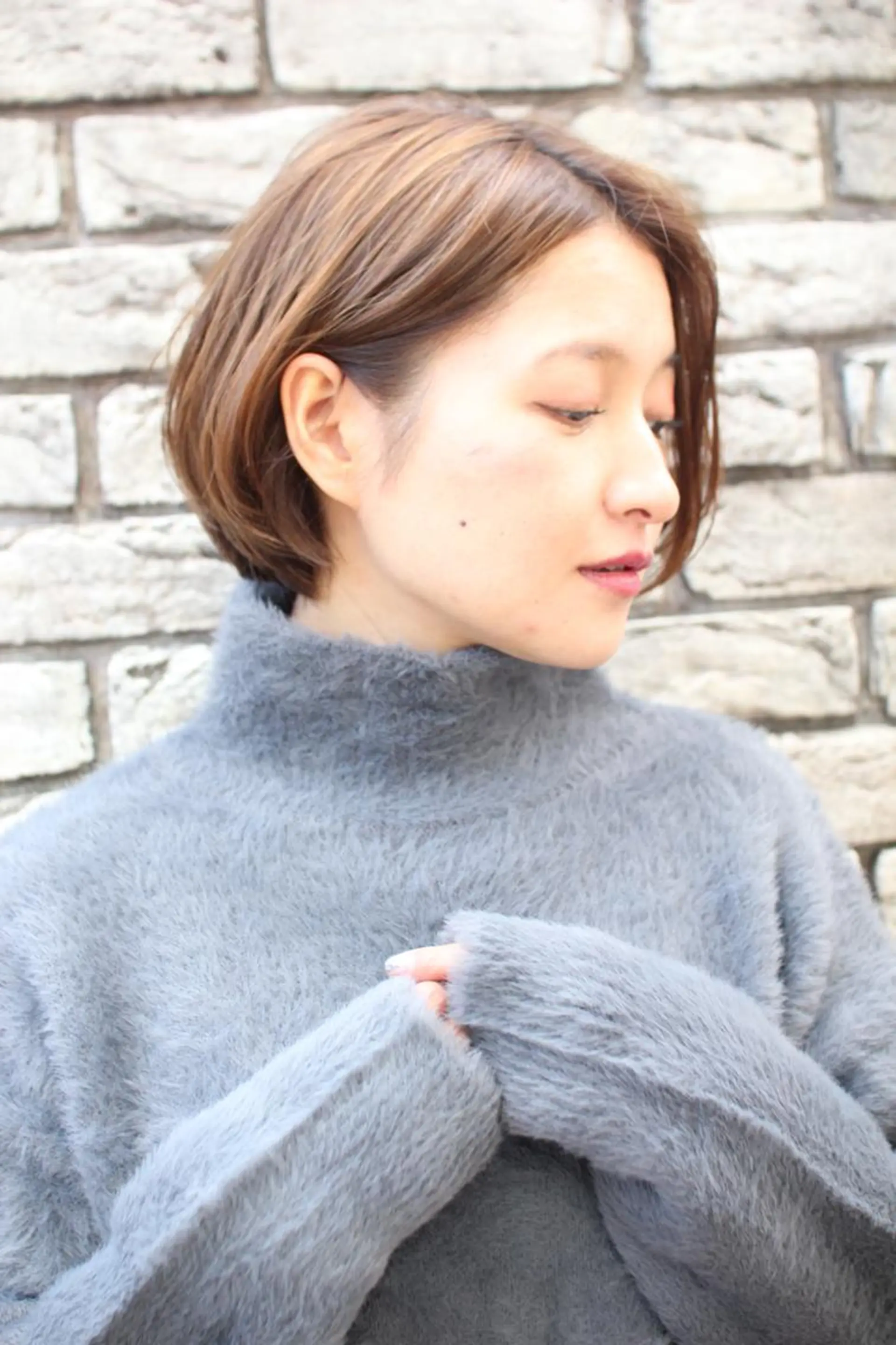 ショート カラー 羽田 ひろむのヘアスタイル