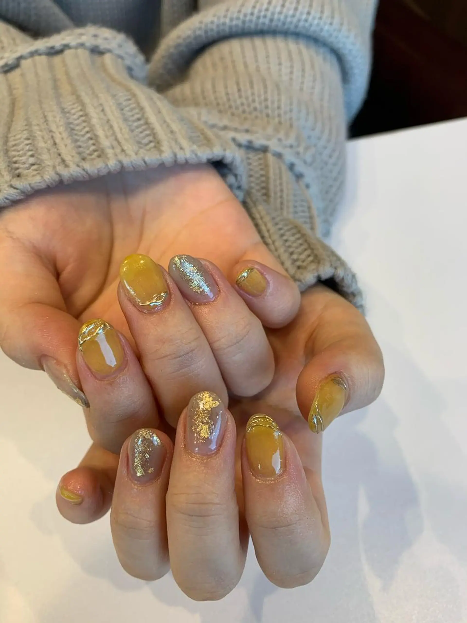 ネイル ニュアンスネイル unfi  ocean所属・unfi ocean 川上のネイルデザイン