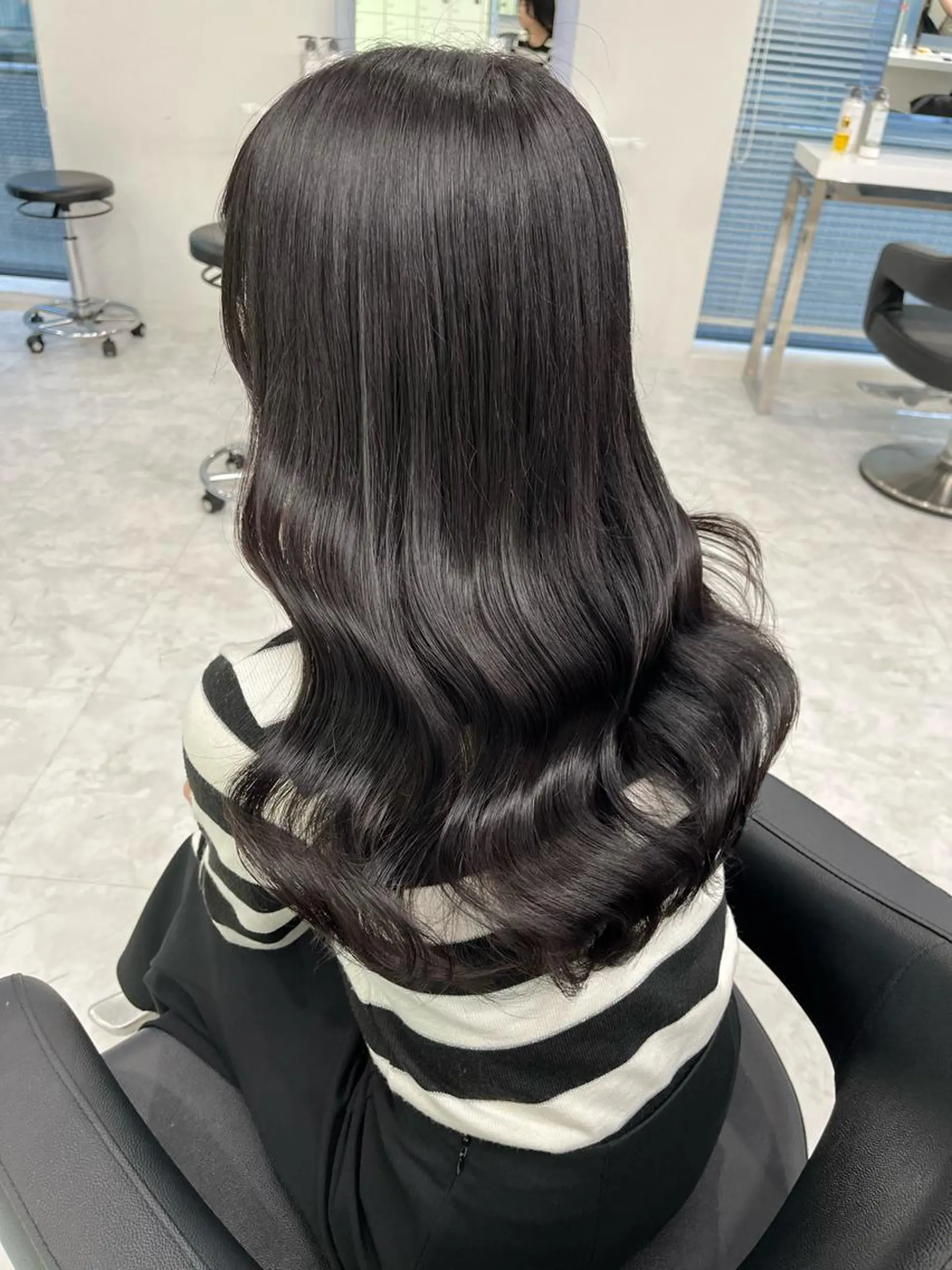 ロング カラー ヘアアレンジ AIN.ANLY.所属・韓国ｶﾞｰﾘｰ 🎀ミスズ🩰のヘアスタイル