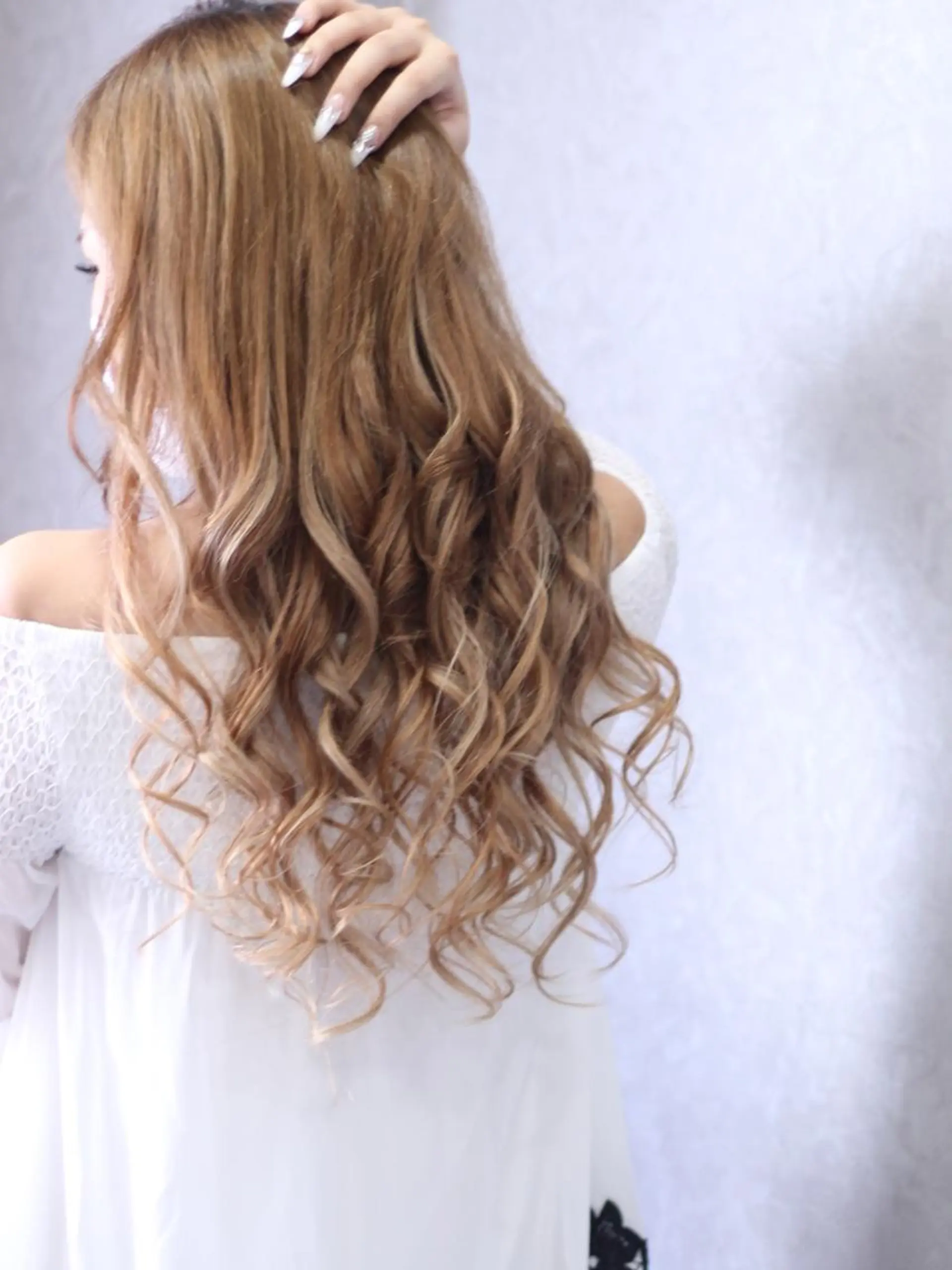 ロング エクステ チビ編み込みエクステ シールEXどぅ〜すのヘアスタイル