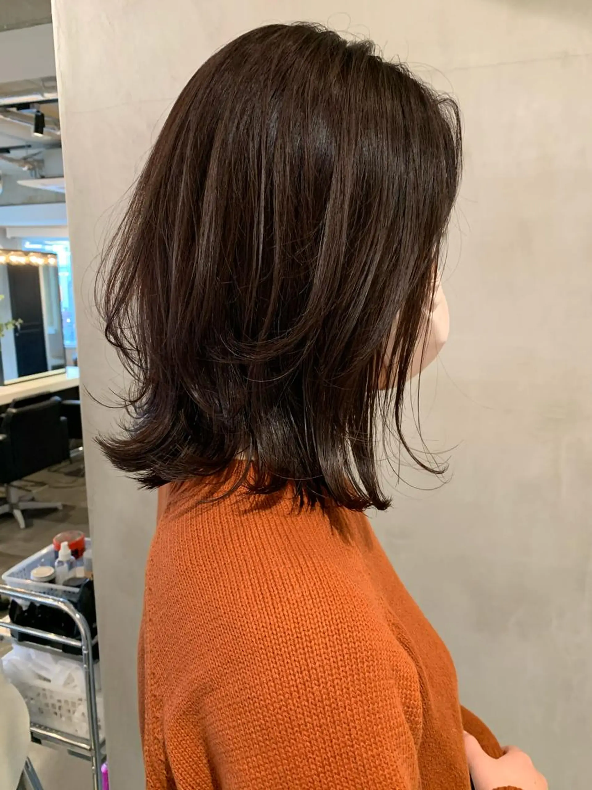 ミディアム カラー カット ヘアカラー トリートメント アンニュイヘア🪽 ayumiのヘアスタイル