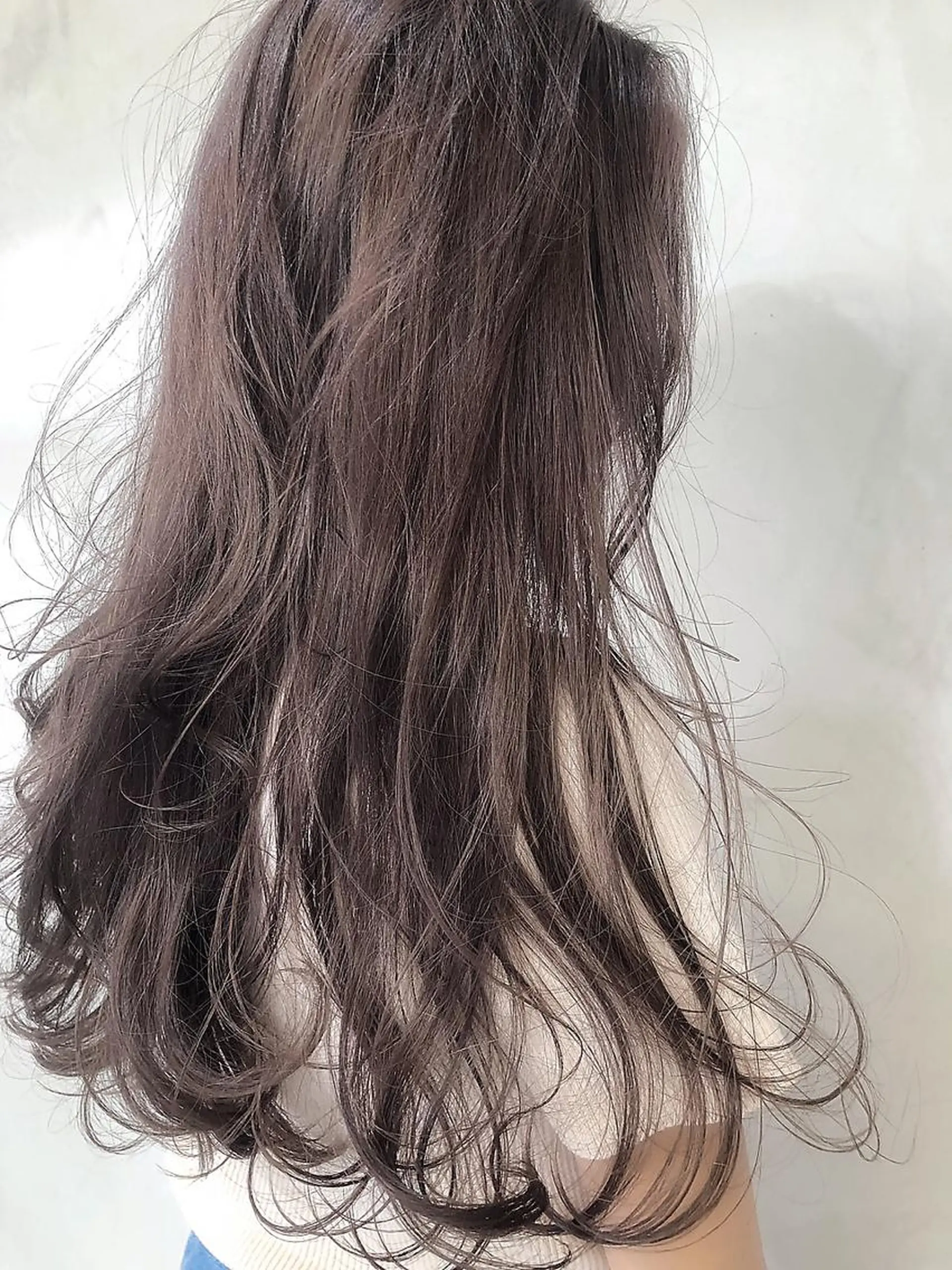セミロング カラー ヘアアレンジ カット ヘアカラー トリートメント Aloa透明感ヘア ♡kanami♡のヘアスタイル