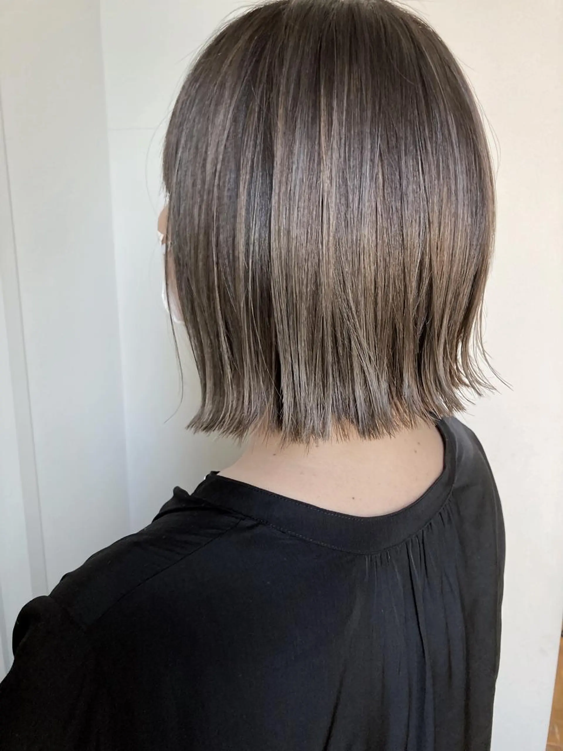 ミディアム カラー ハイトーンカラー 小木曽智美 /ボブ/ショートのヘアスタイル