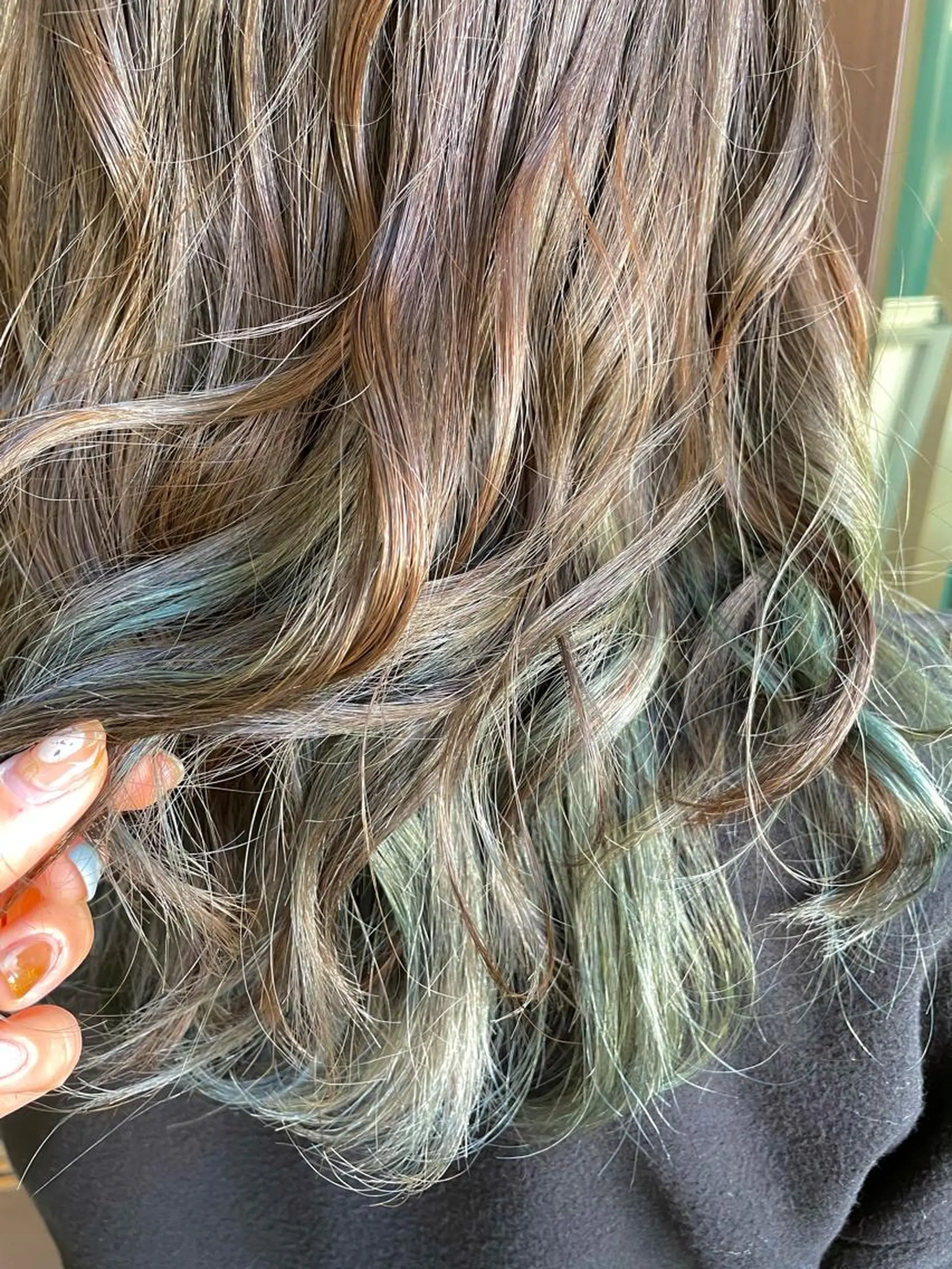 セミロング カット ヘアカラー ✨美髪サラ艶トレンド 橋柿 実紀✨のヘアスタイル