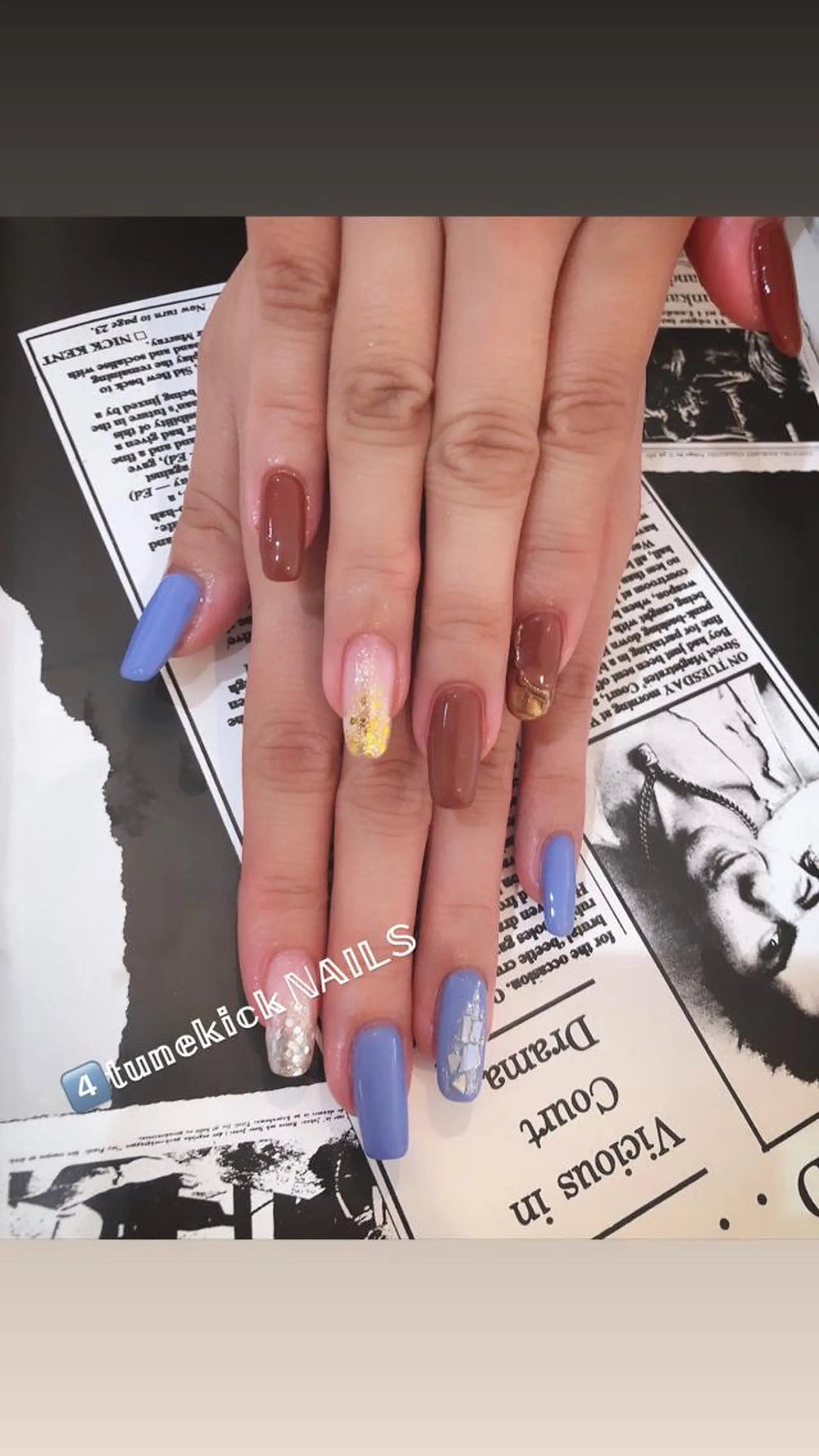 ネイル 4tunekick NAILS(フォーチュンキックネイルズ)所属・光森 淳子のネイルデザイン