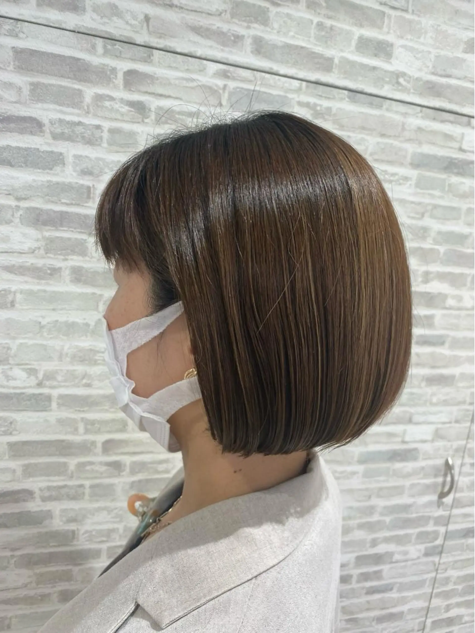 ショート ✨圧倒的ツヤ髪✨ 小野あすかのヘアスタイル