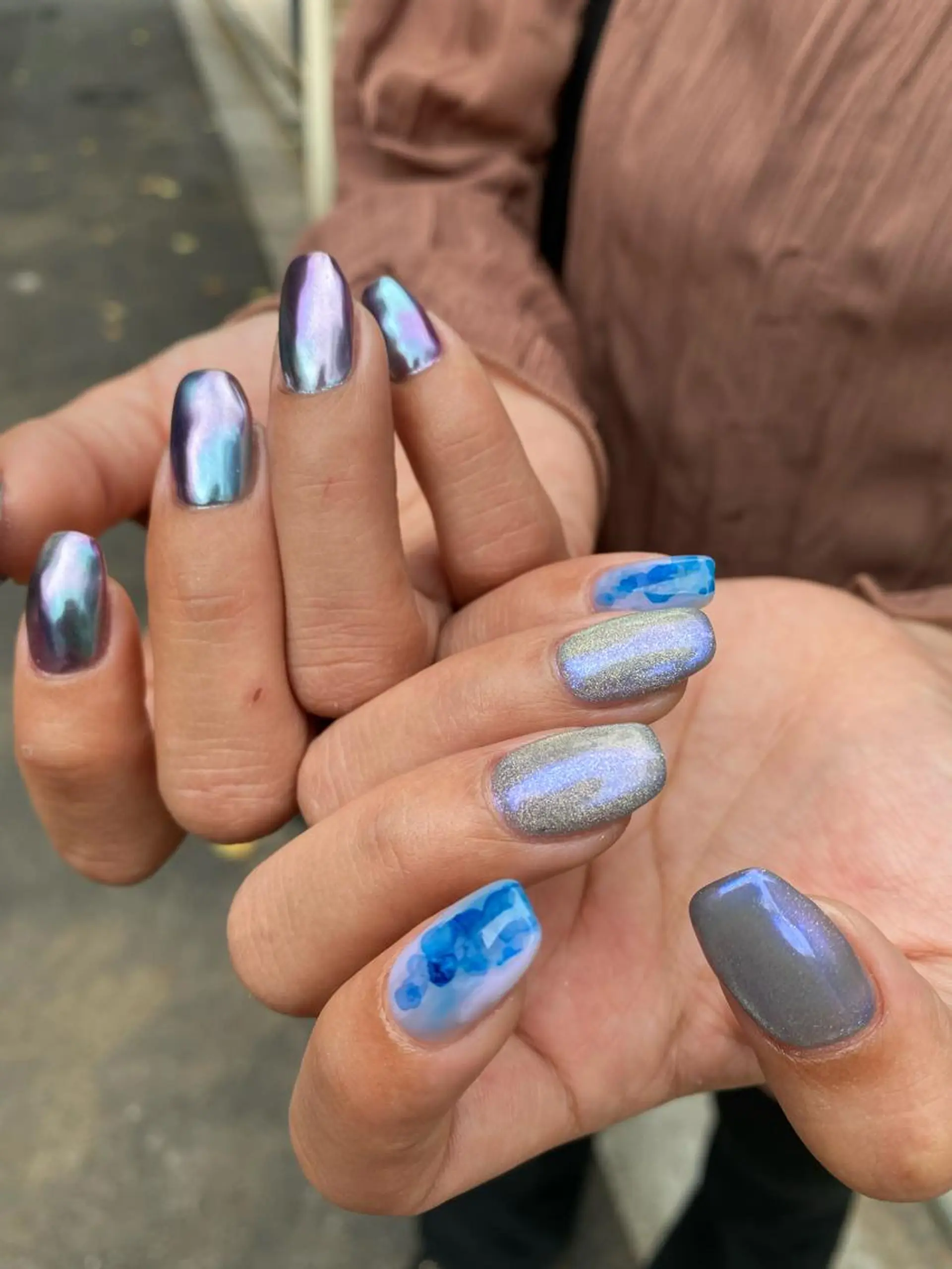 ネイル マグネットネイル 🌼大西洋子 laughl🌼のネイルデザイン