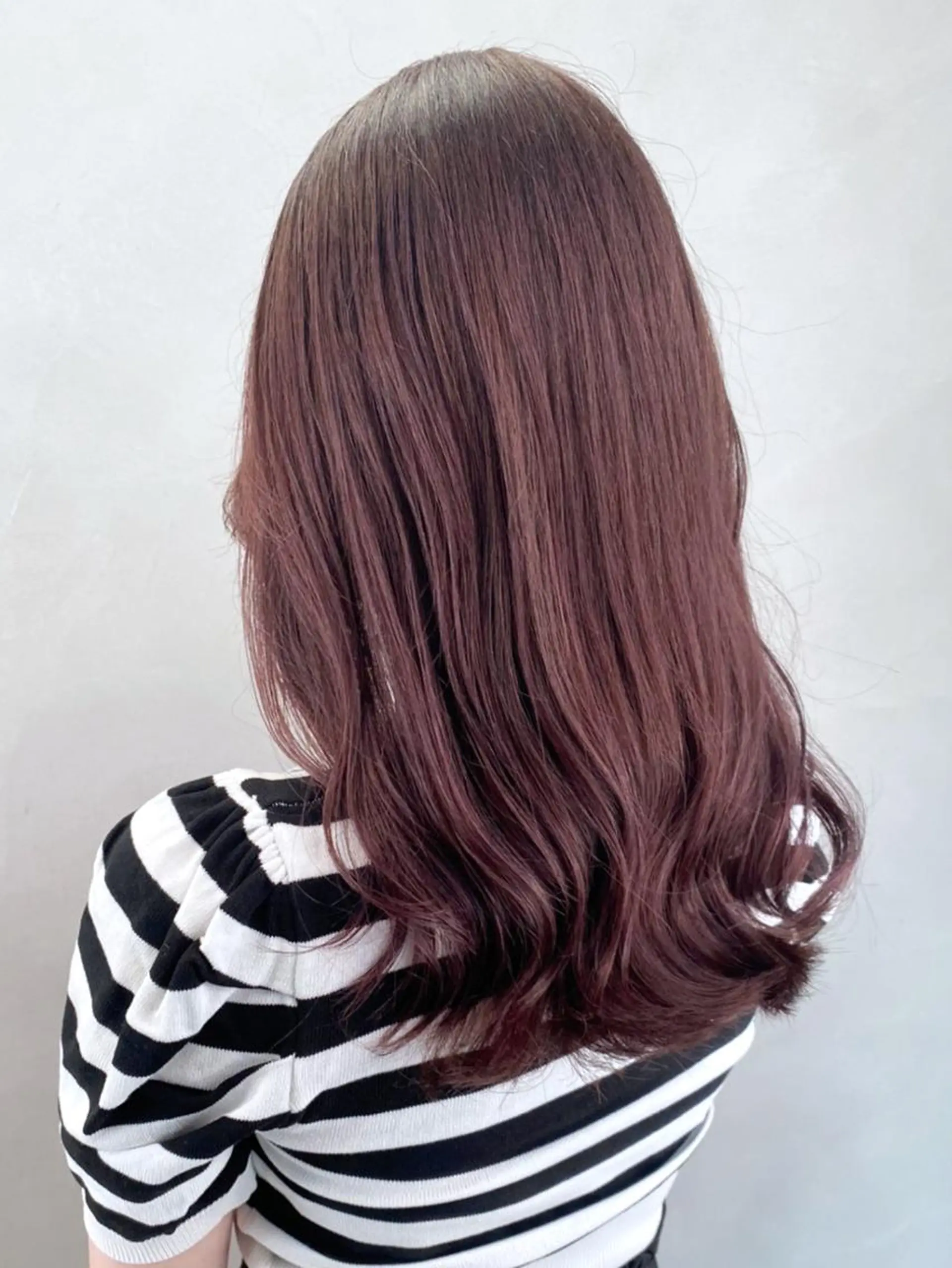 ミディアム パーマ ヘアアレンジ カラー ラベンダーカラー ピンクカラー ピンクラベンダー カット ヘアカラー トリートメント ITbyALBUM 松戸のヘアスタイル