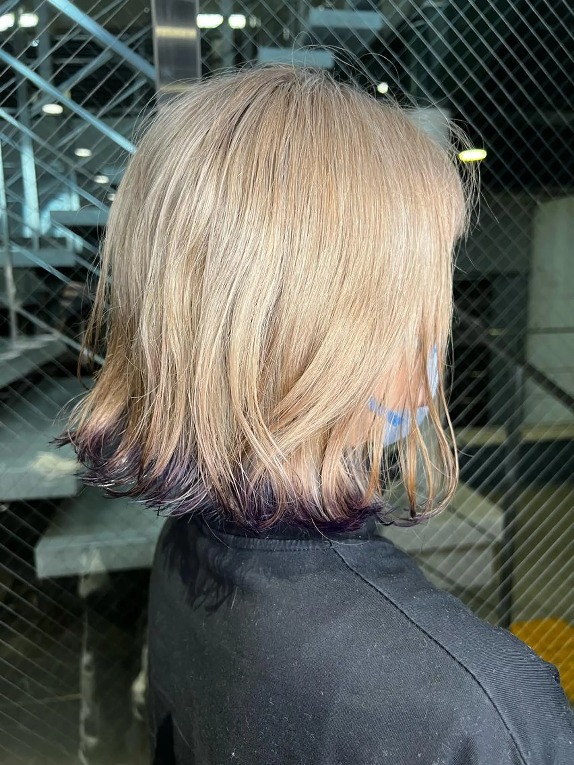 ショート カラー ブリーチ ハイライト/髪質改善 ✂️十河祐輝のヘアスタイル