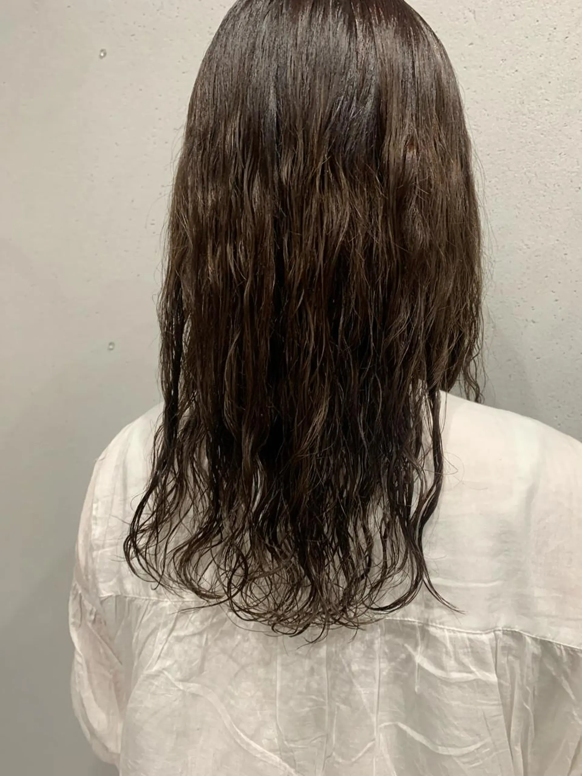 ロング パーマ ボブパーマコテ巻き風 パーマNo1深江秀平のヘアスタイル