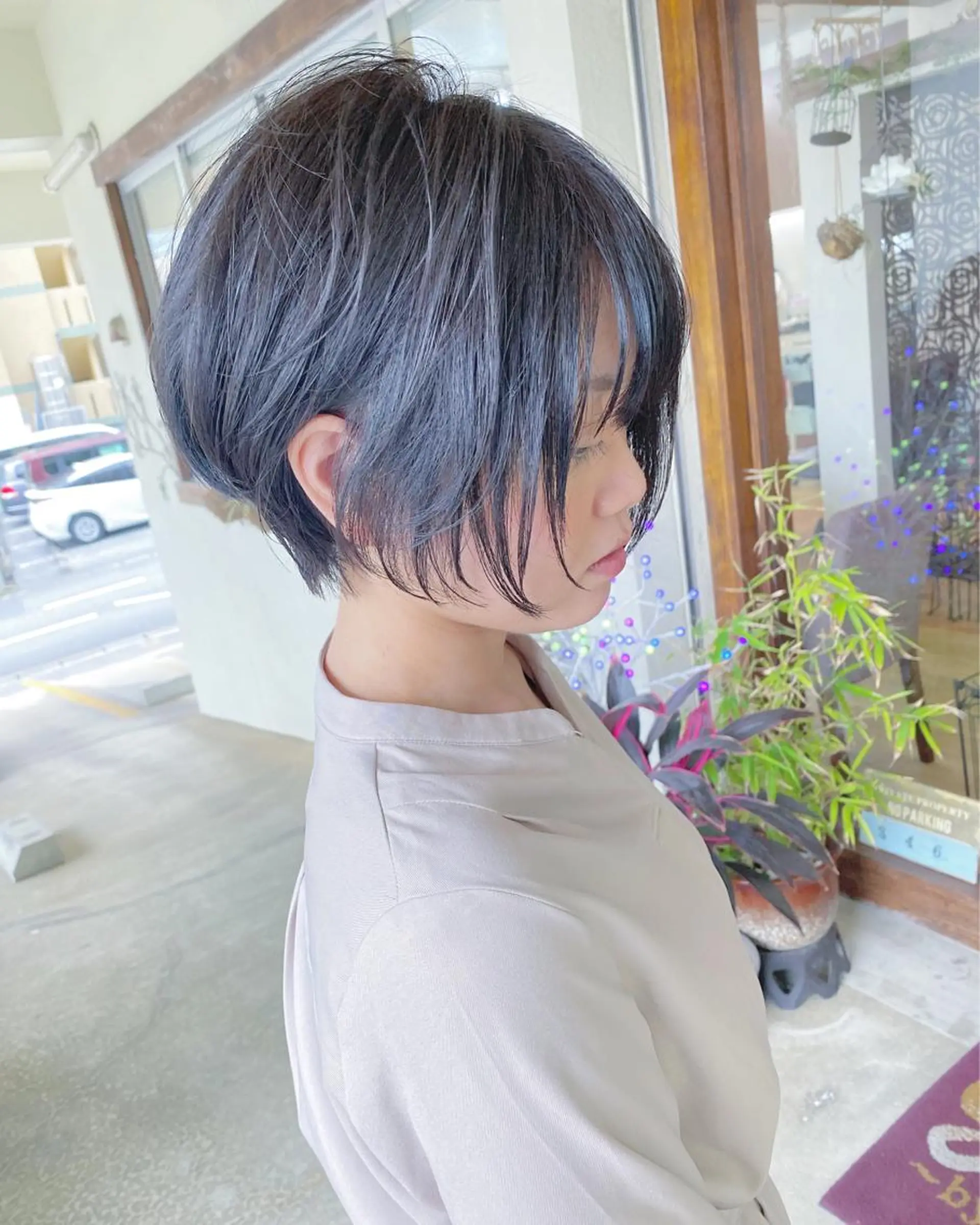 ショート カラー ショートヘア grand juteのヘアスタイル