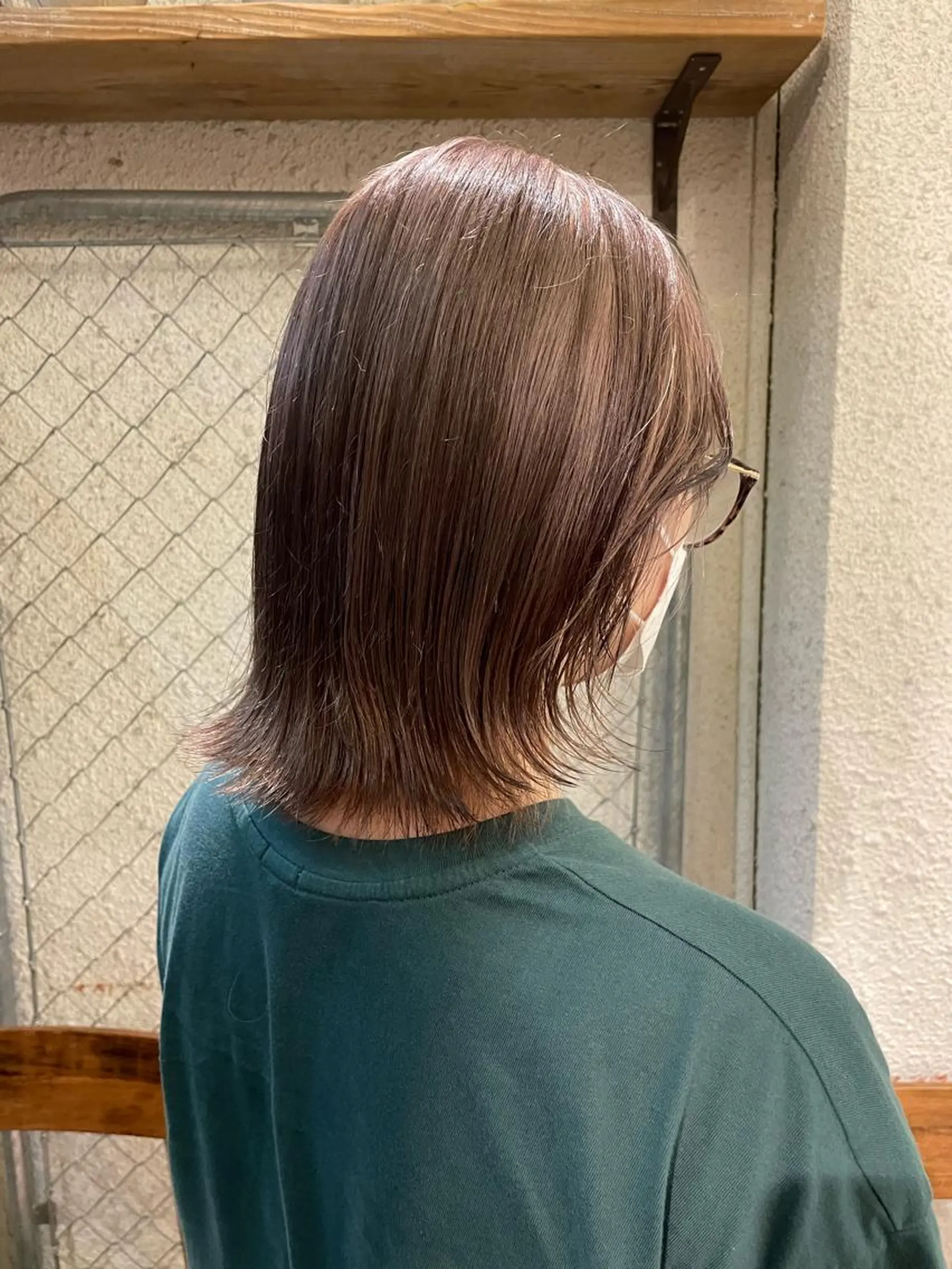 ミディアム カラー ヘアカラー トリートメント ヘッドスパ ヘアセット SALOWIN下北沢所属・hazuki 🌝のヘアスタイル