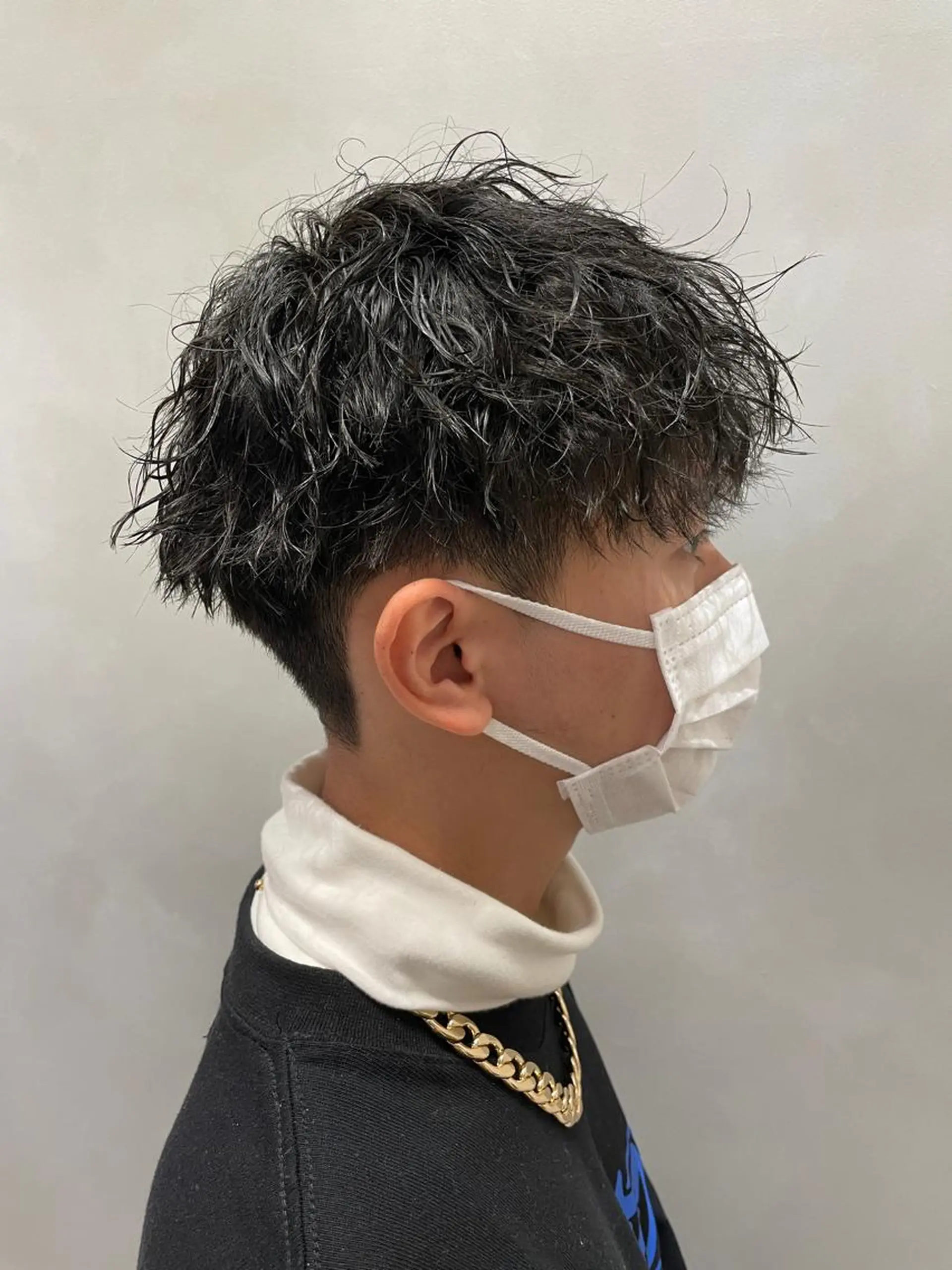 パーマ メンズ メンズパーマ メンズツイストパーマ 波巻きパーマ ツイストパーマ カット パーマ 福永速人 /メンズパーマのヘアスタイル