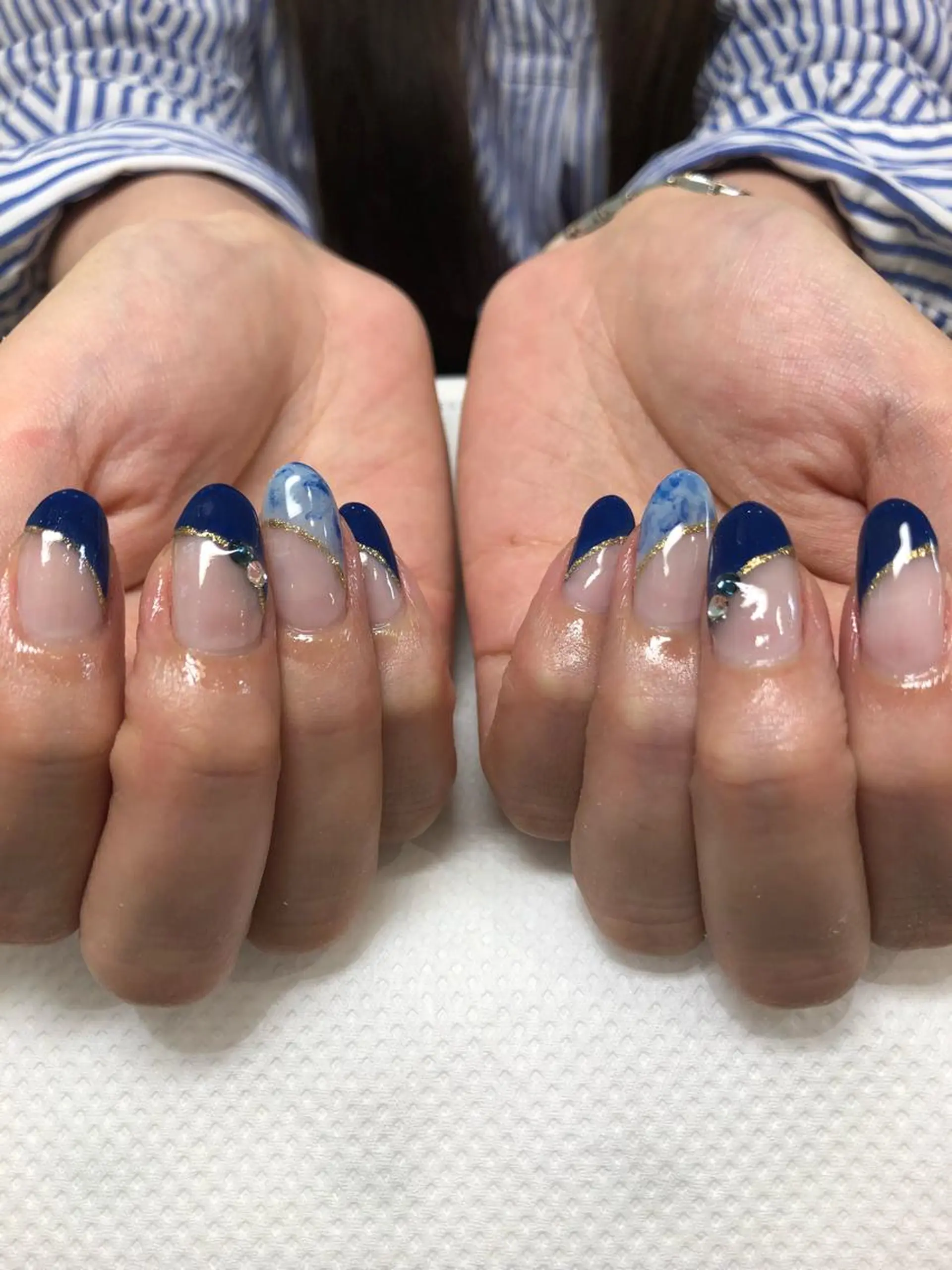 ネイル ハンドネイル Ebina Ryoのネイルデザイン