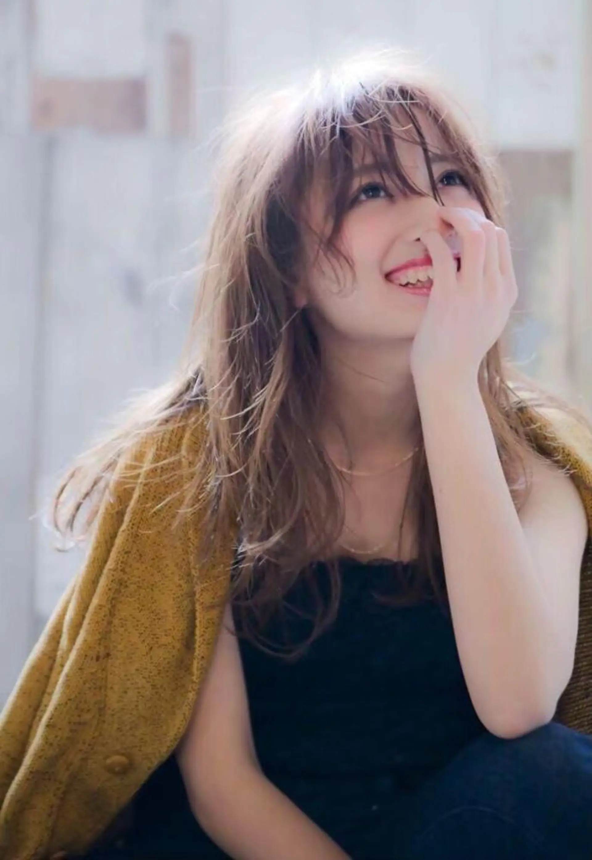 ロング カラー サイエンスアクア/艶 髪/レイヤー/清水のヘアスタイル