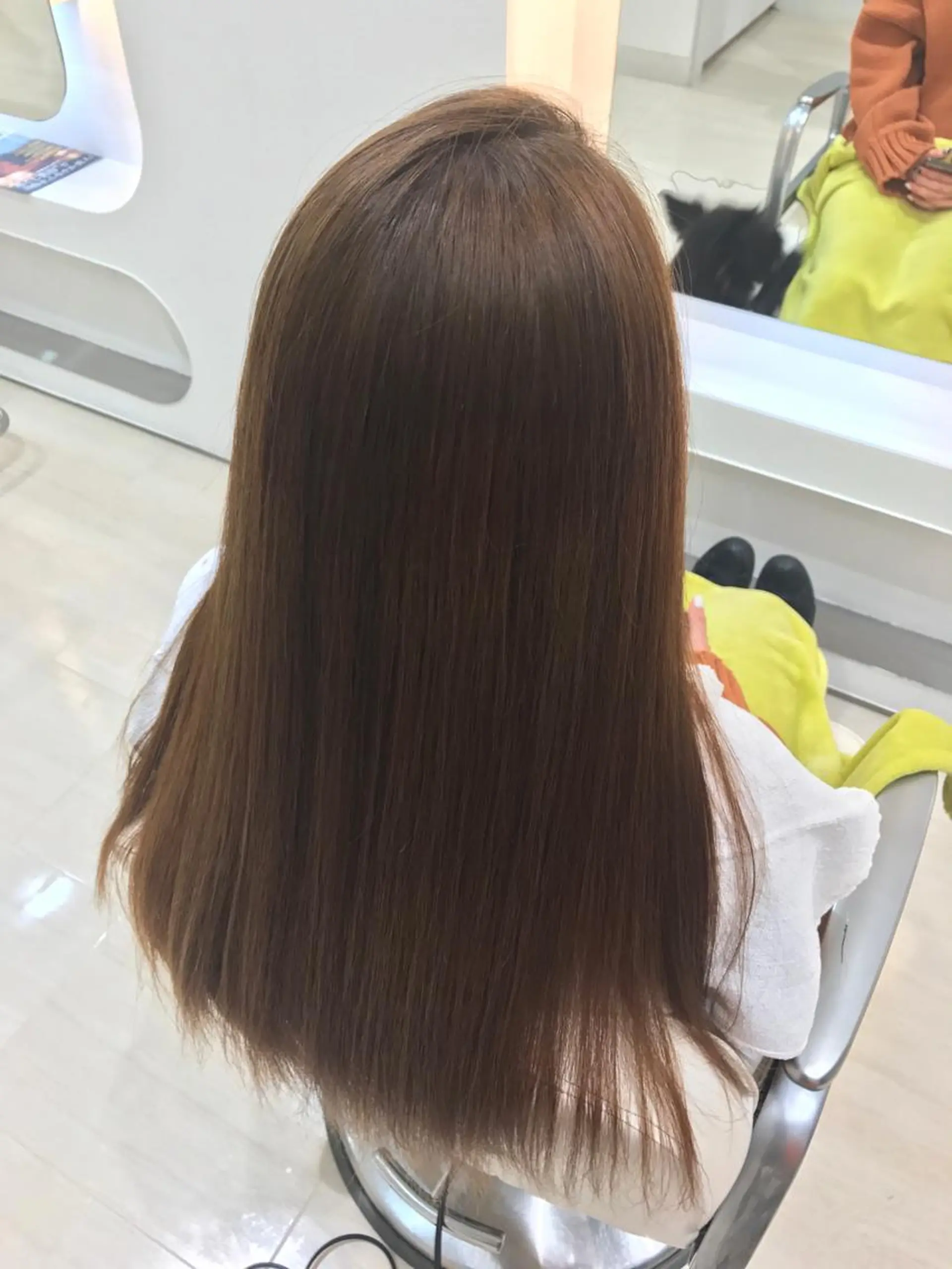 ロング カラー アッシュ ベージュカラー ブリーチ ヘアカラー 河原町/艶髪/西田 晴香のその他イメージ