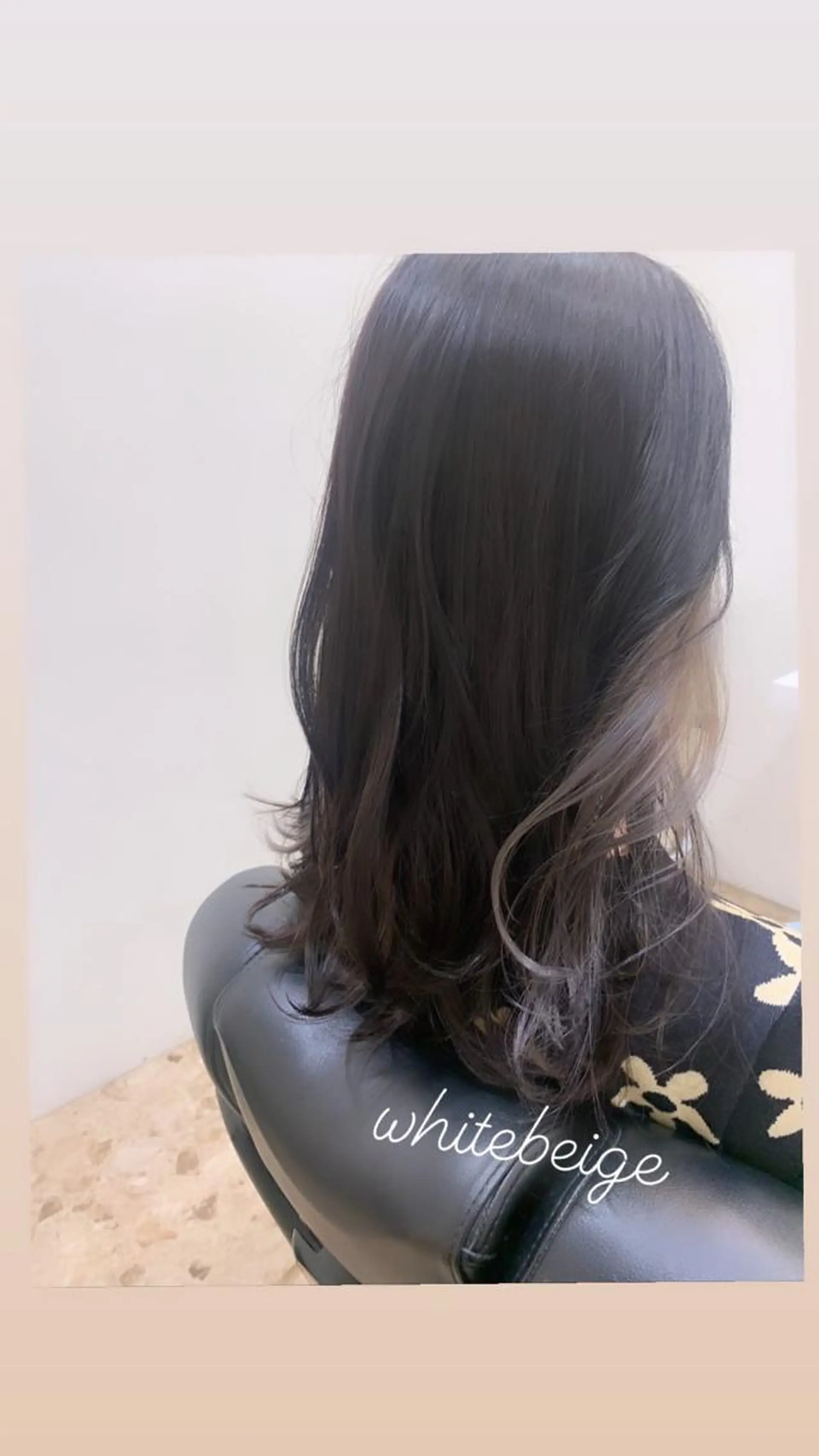 カラー 店長/藤原 季矢のヘアスタイル