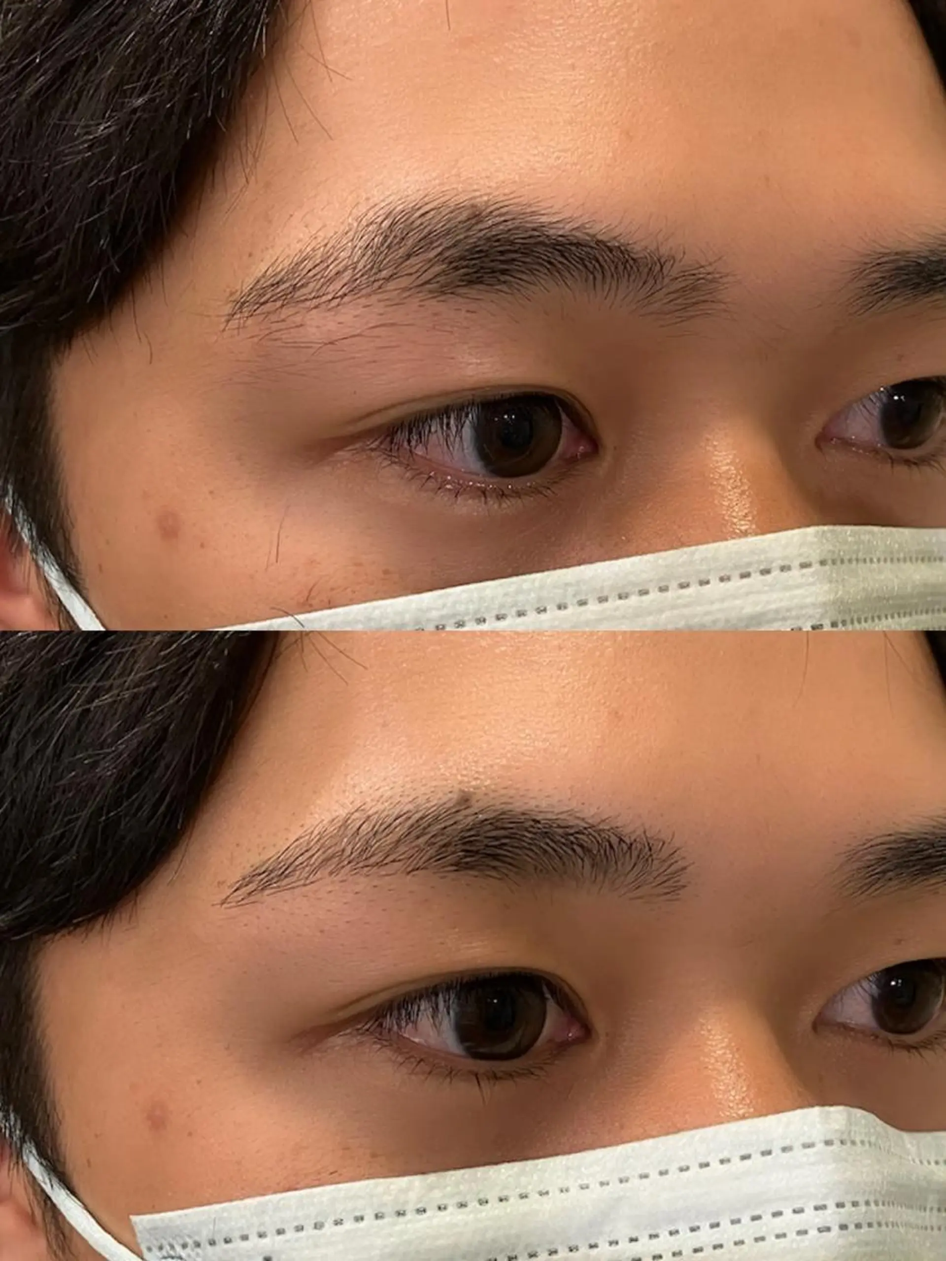 メンズ アイブロウ メンズアイブロウ Hair&Make Nahoのマツエク・マツパデザイン