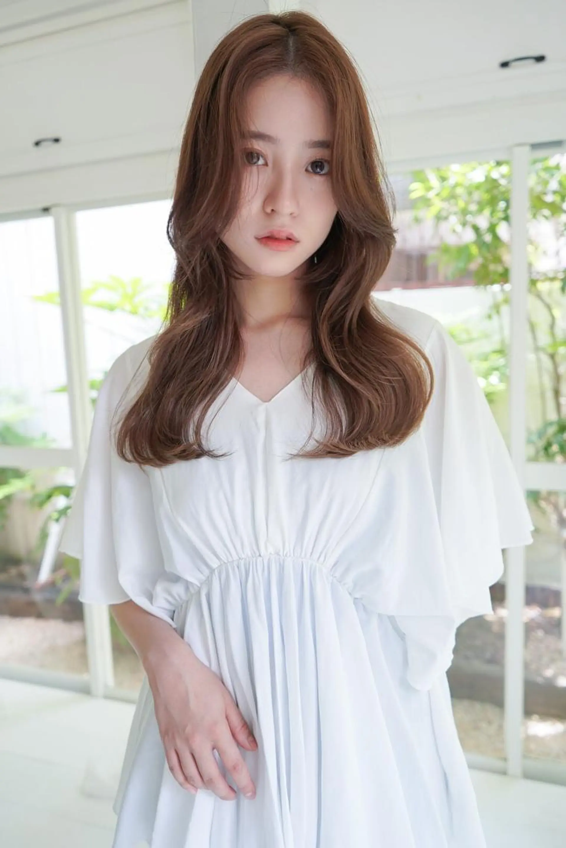 ロング カラー カット ヘアカラー トリートメント ANGELICA 難波店のヘアスタイル