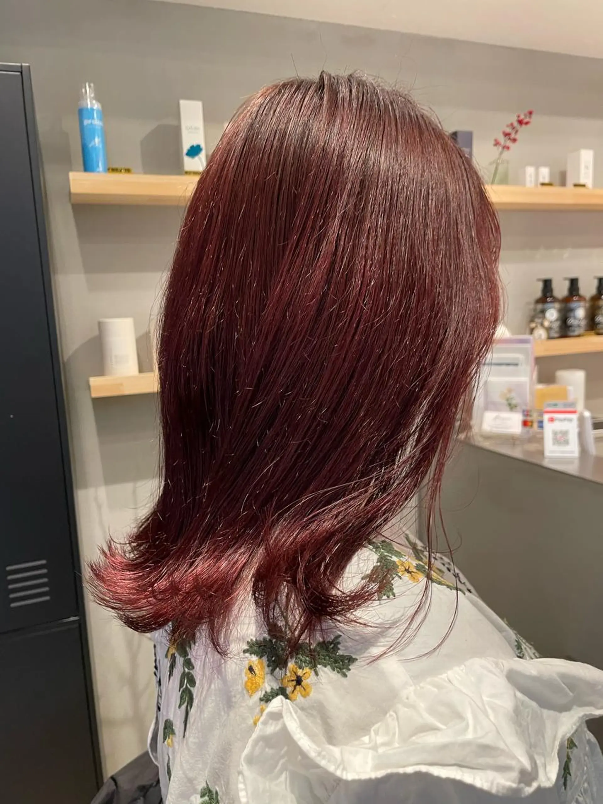 ミディアム カラー SALOWIN下北沢所属・hazuki 🌝のヘアスタイル