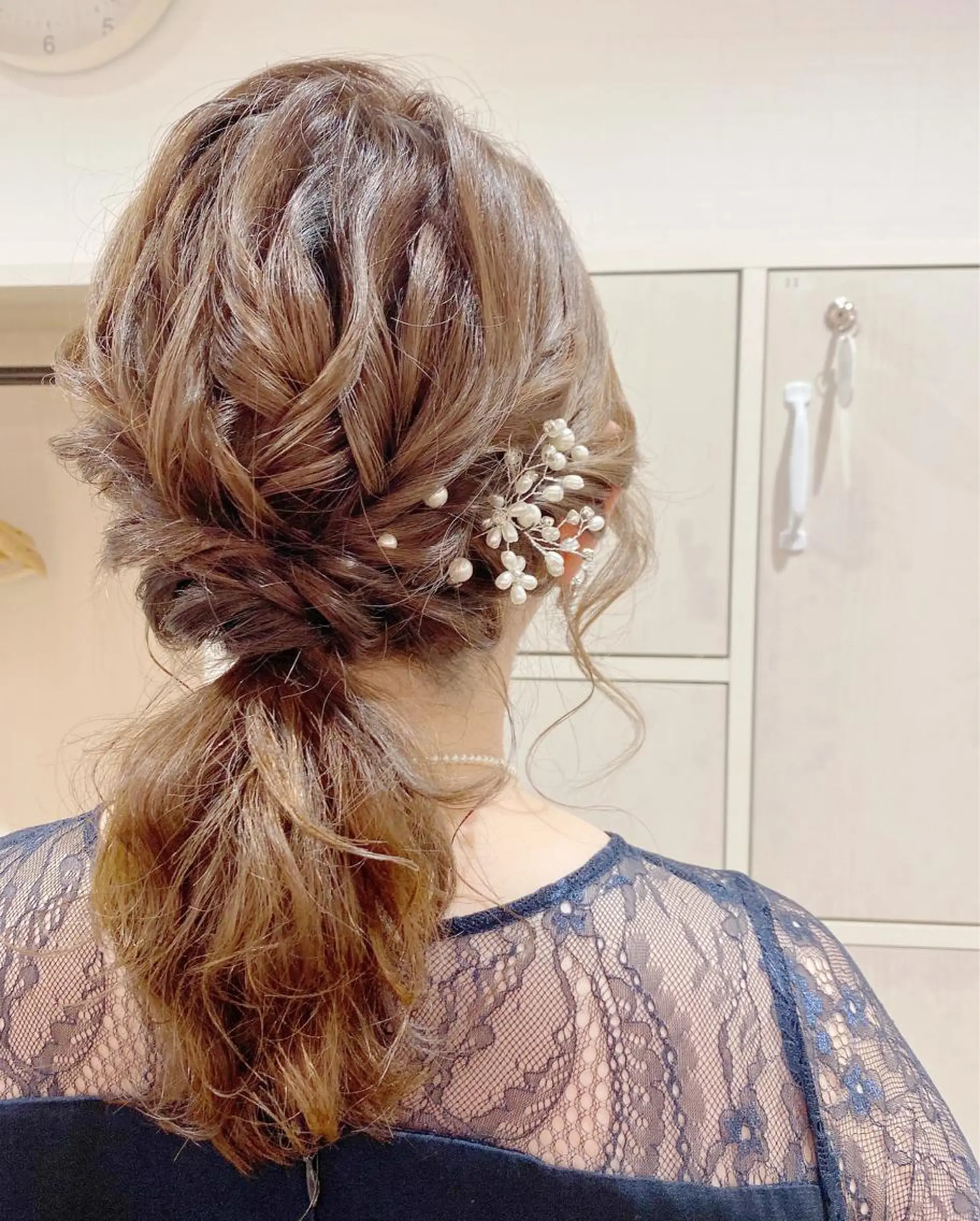 セミロング ヘアアレンジ GRANLUSSO 〜グランルッソ駅前店所属・木口 嘉美のヘアスタイル