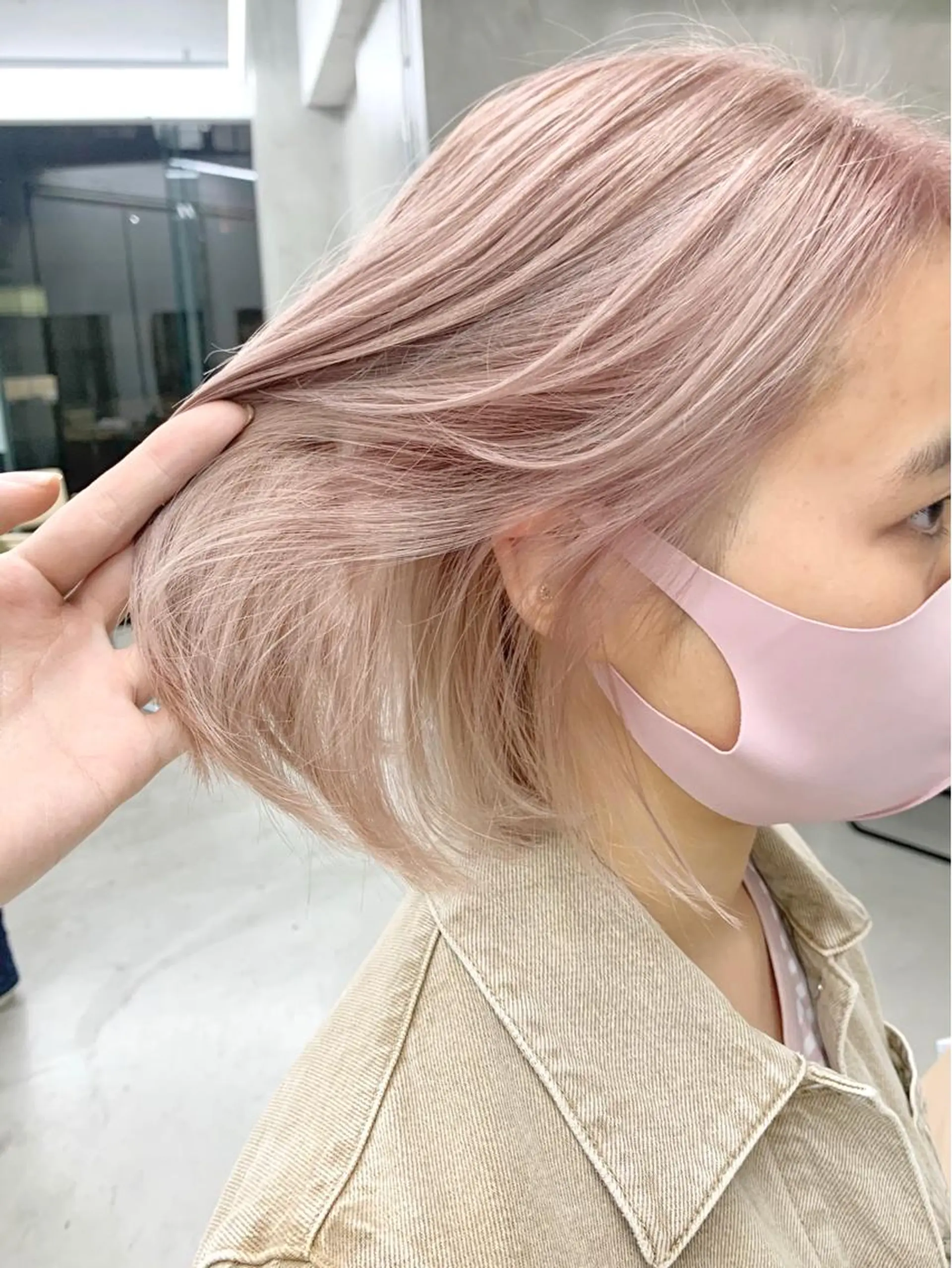 カラー ヘアカラー トリートメント ヘアセット 🌿似合わせブリーチ 松本朋幸🌿のヘアスタイル