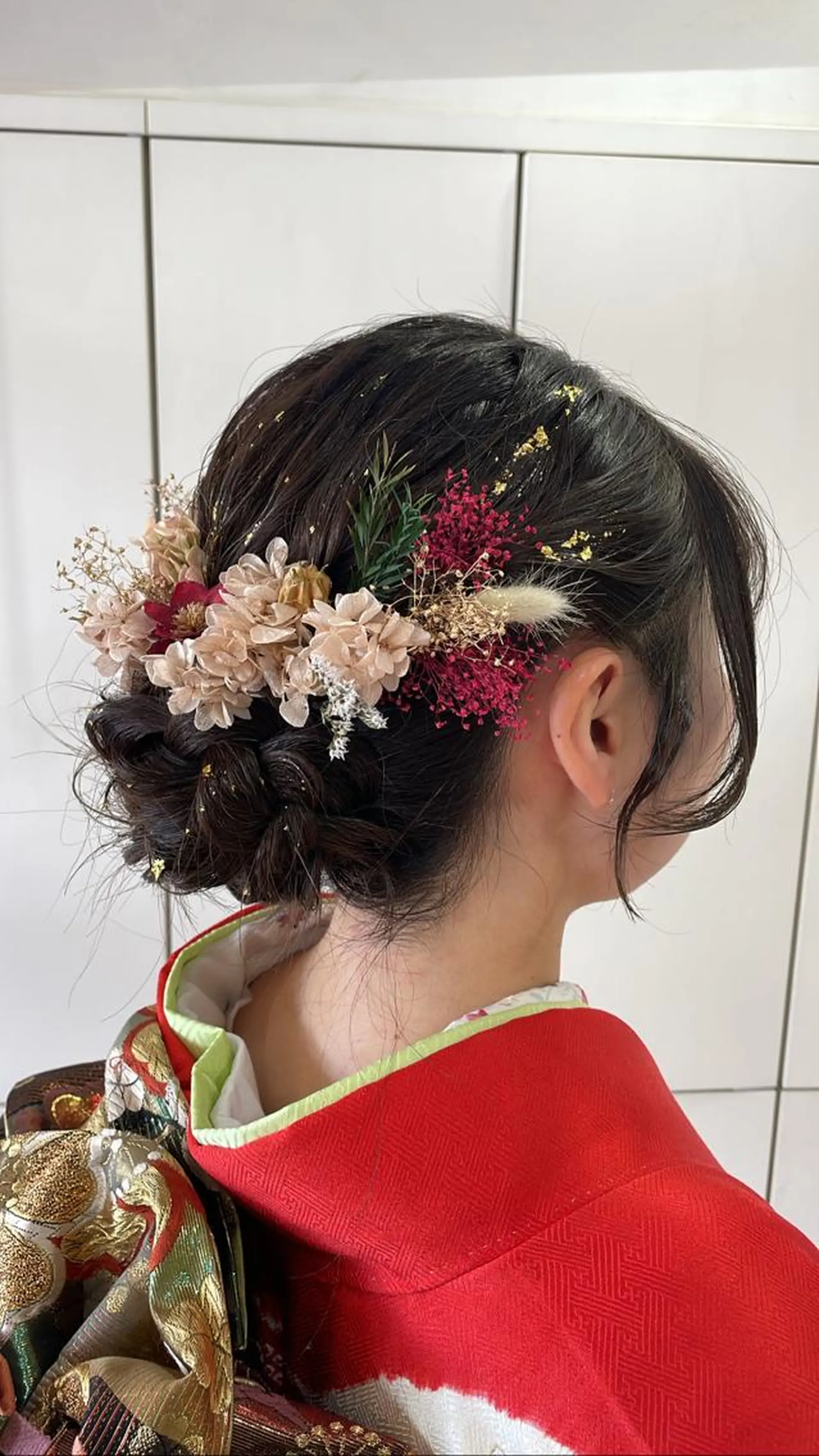 ヘアアレンジ 成人式 小濵 美月のヘアスタイル