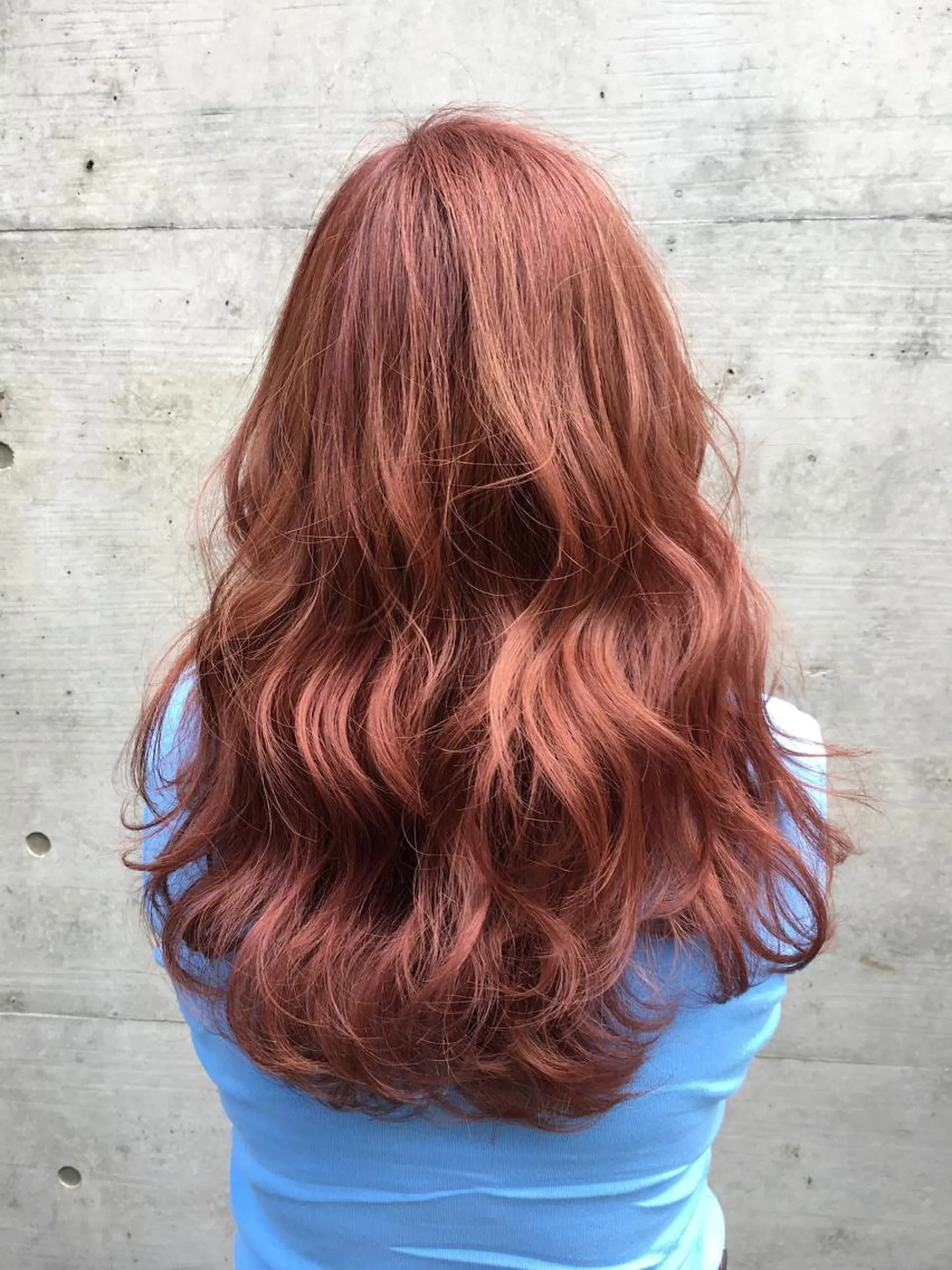 ロング カラー ヘアカラー トリートメント ヘアセット 韓国ヘア🤍髪質改善 🇰🇷AKANEのヘアスタイル