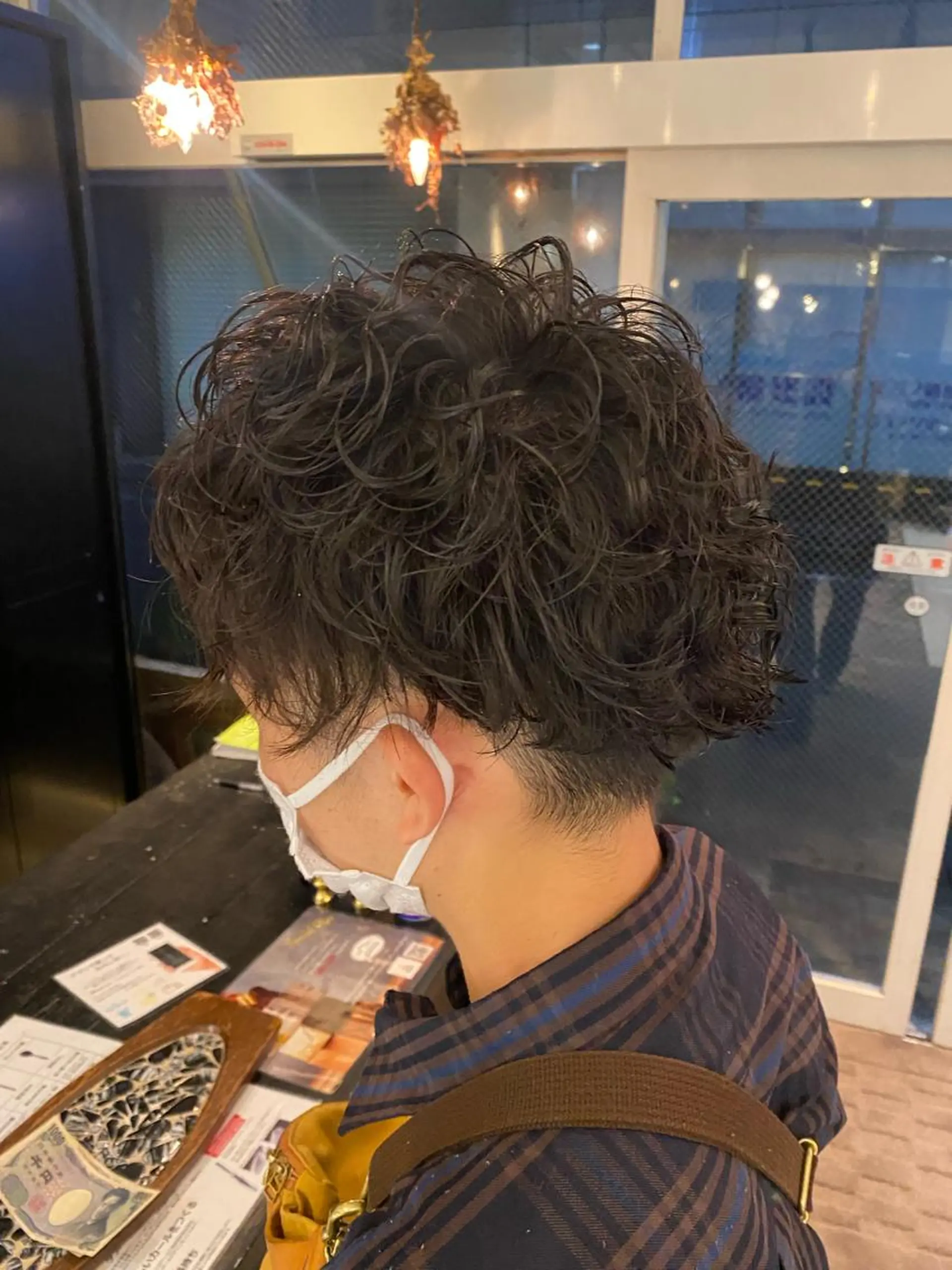 パーマ メンズ メンズパーマ バレイヤージュ職人 🔥代表YU-SHIのヘアスタイル