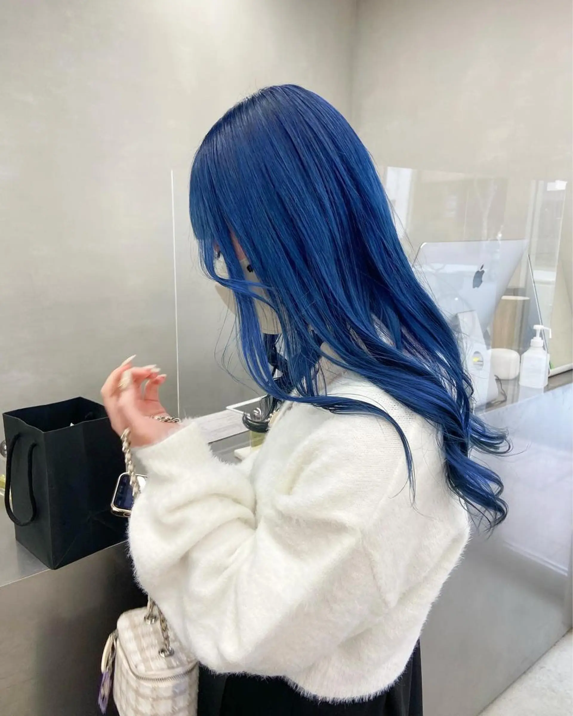 ロング カラー ヘアカラー yuna/ボブカット /ハイトーンカラーのヘアスタイル