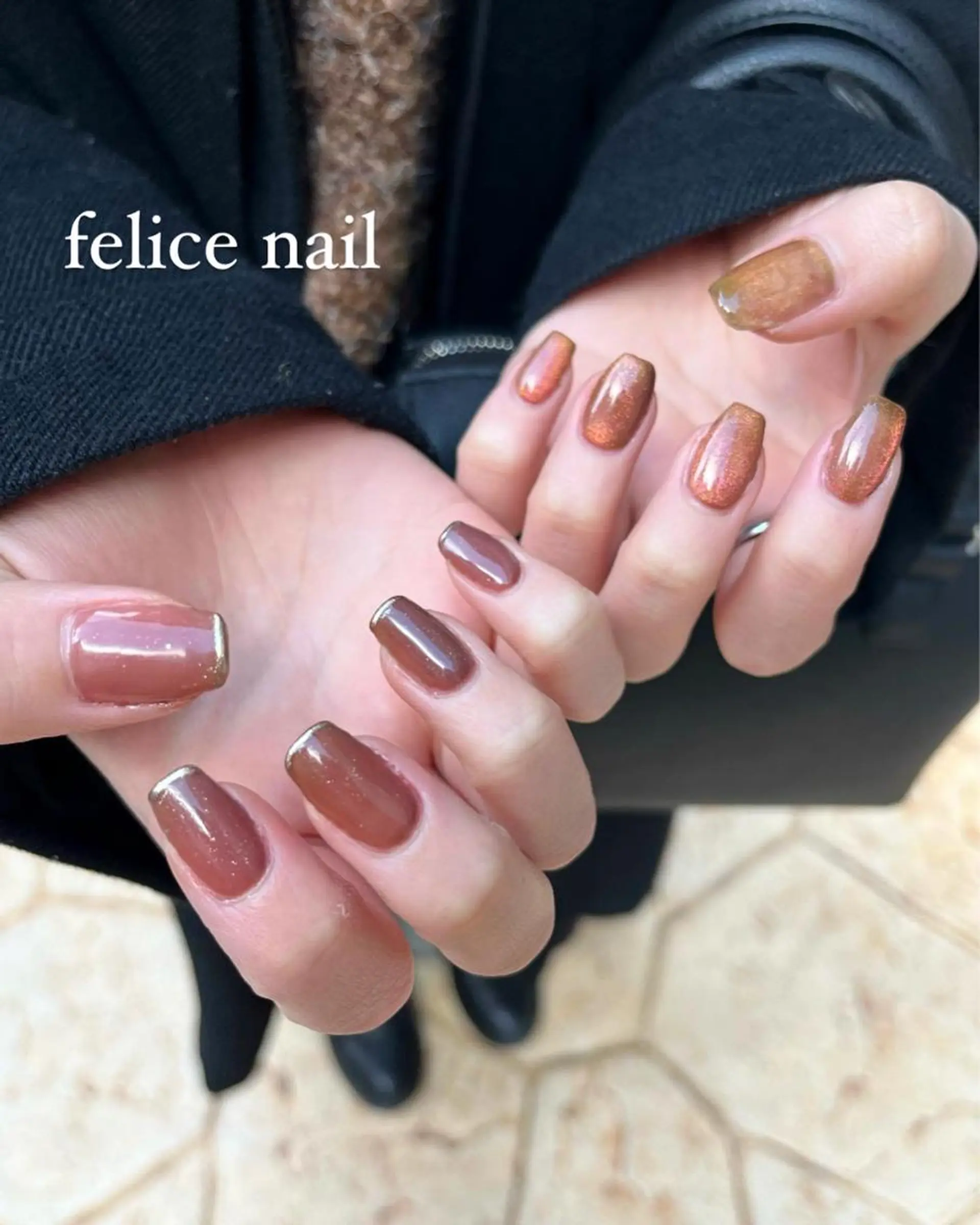 ネイル マグネットネイル felice nailのネイルデザイン