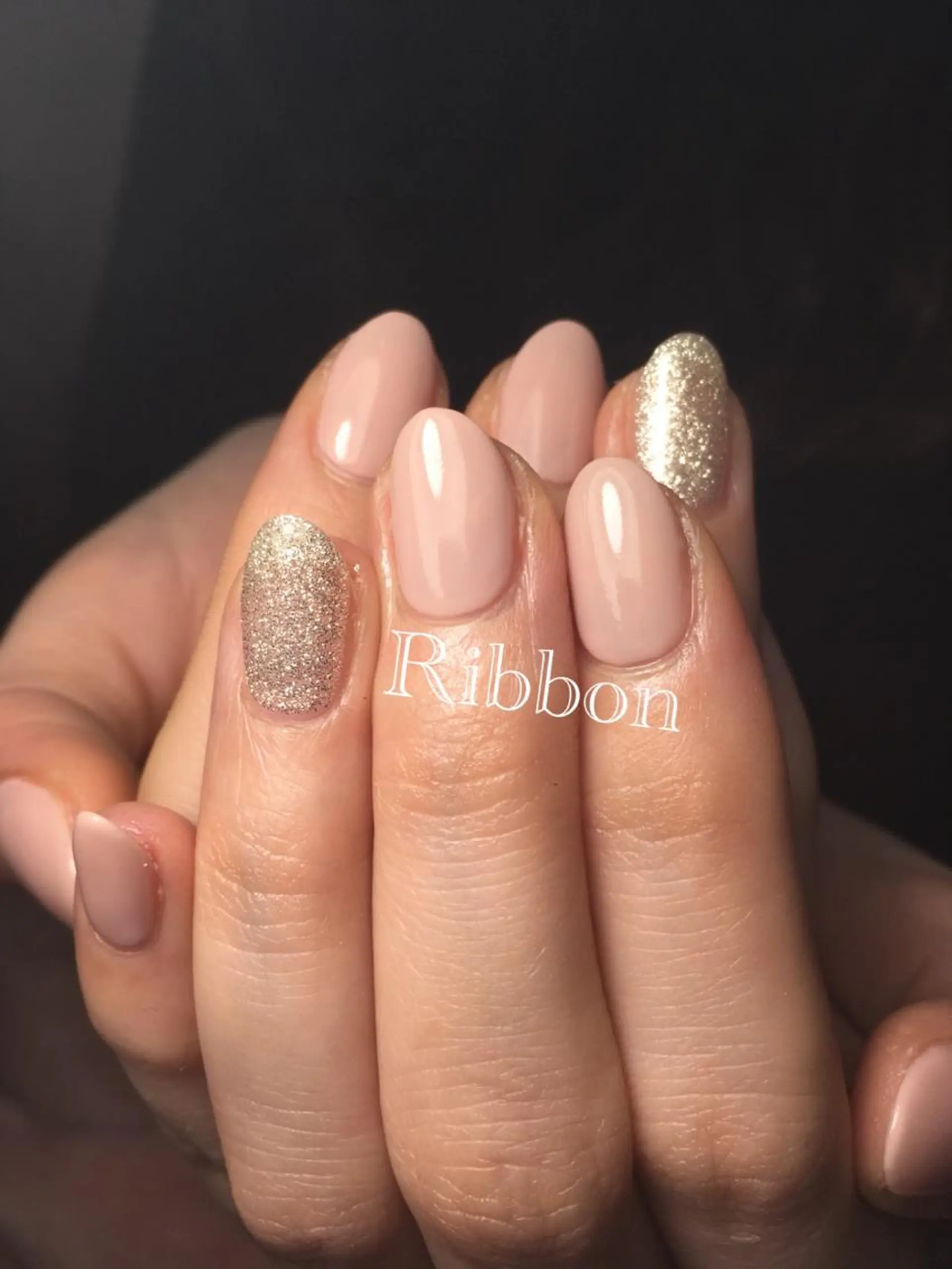 ネイル ラメ(グリッター) トップネイリスト Ribbon立川店のネイルデザイン