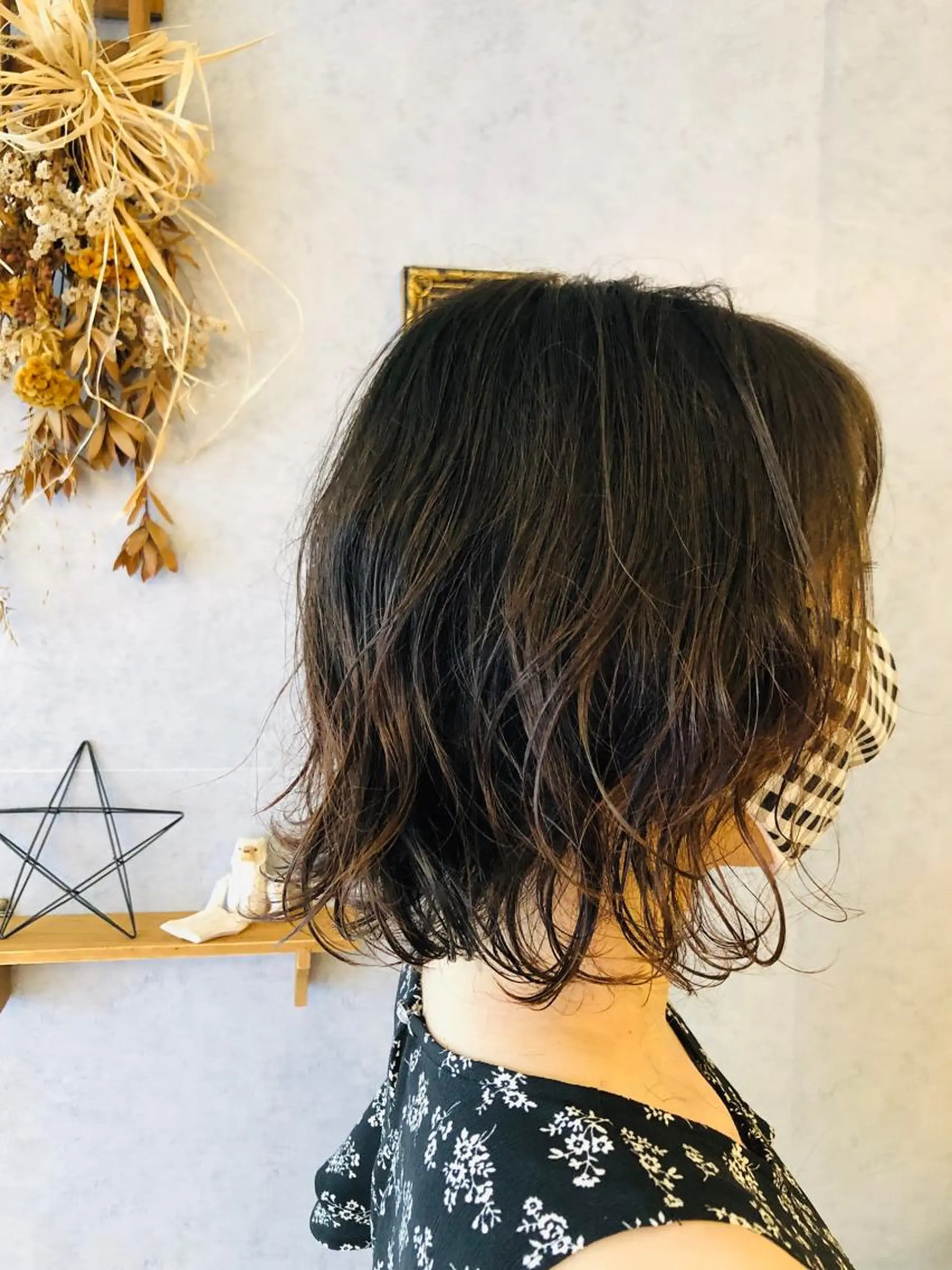 ショート パーマ 本多 美羽のヘアスタイル