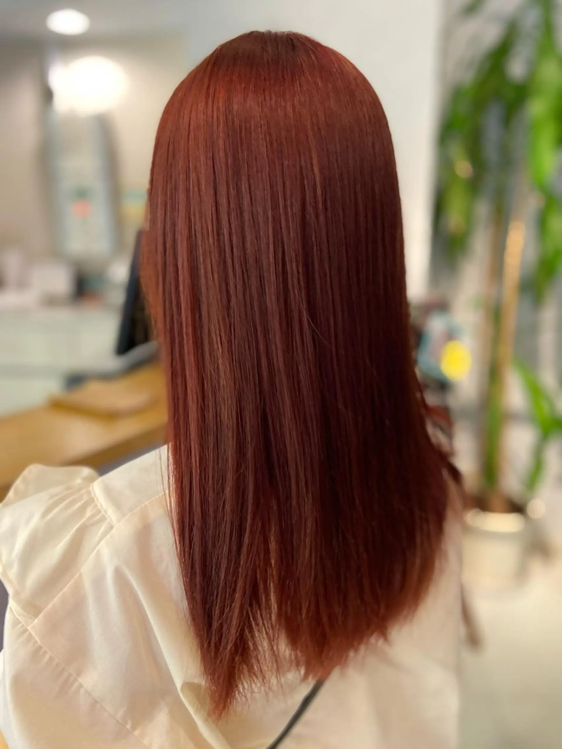 ロング カラー ピンクカラー カット ヘアカラー トリートメント 菊地 美憂のヘアスタイル