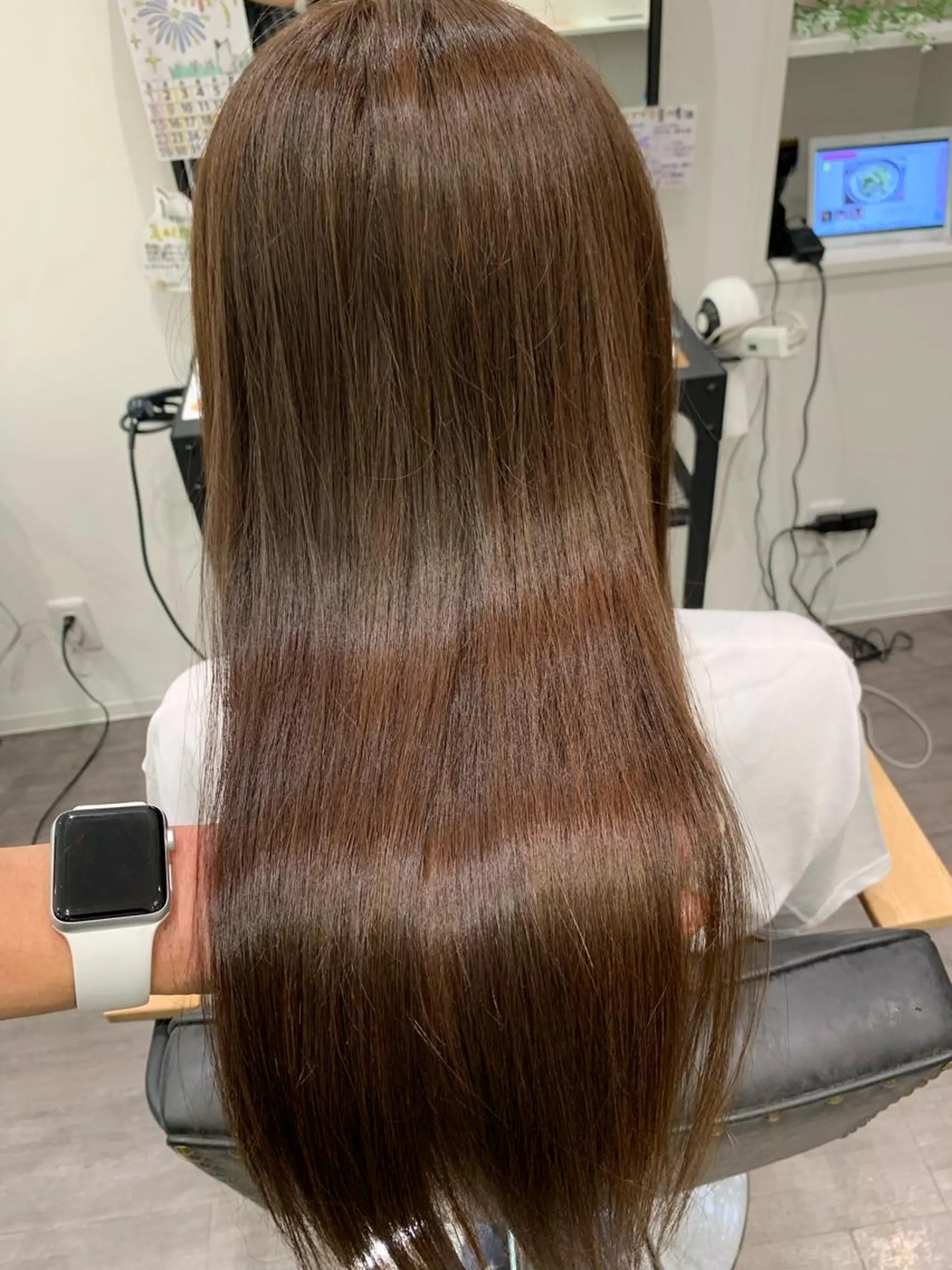 セミロング 【酸性ストレート】 宮下和明のヘアスタイル